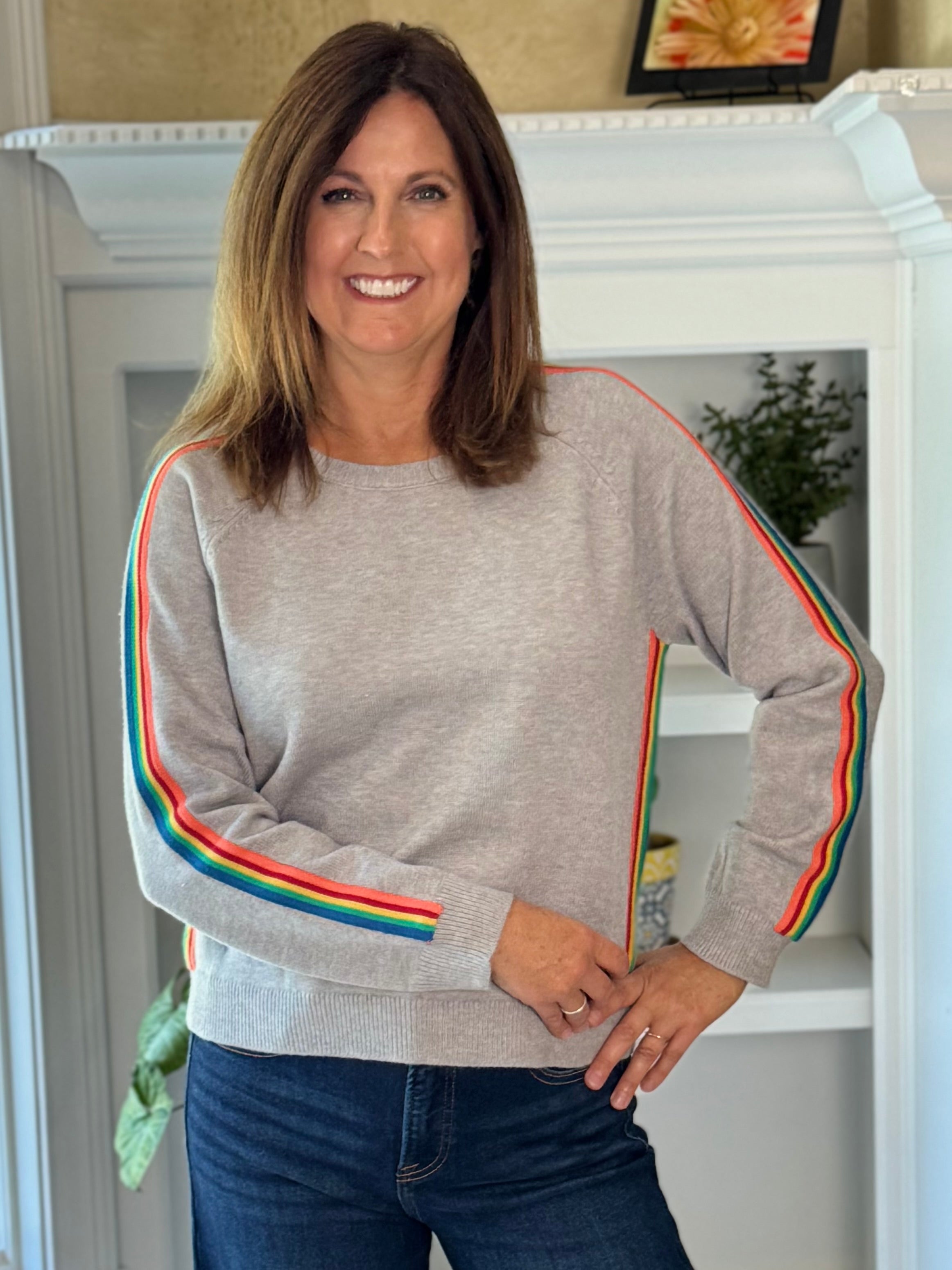 Bright Side Retro Sweater