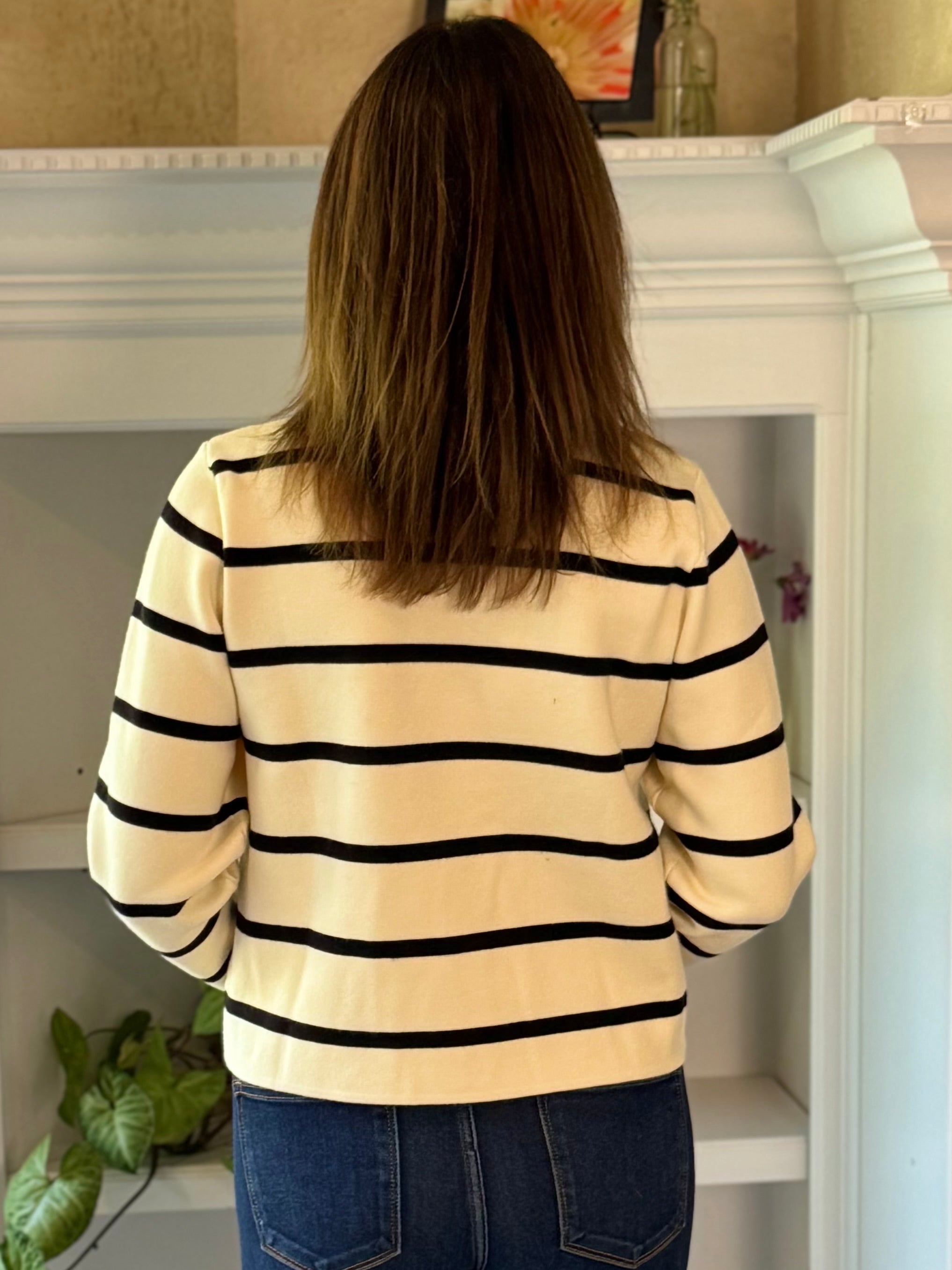 Striped in Style Cardigan