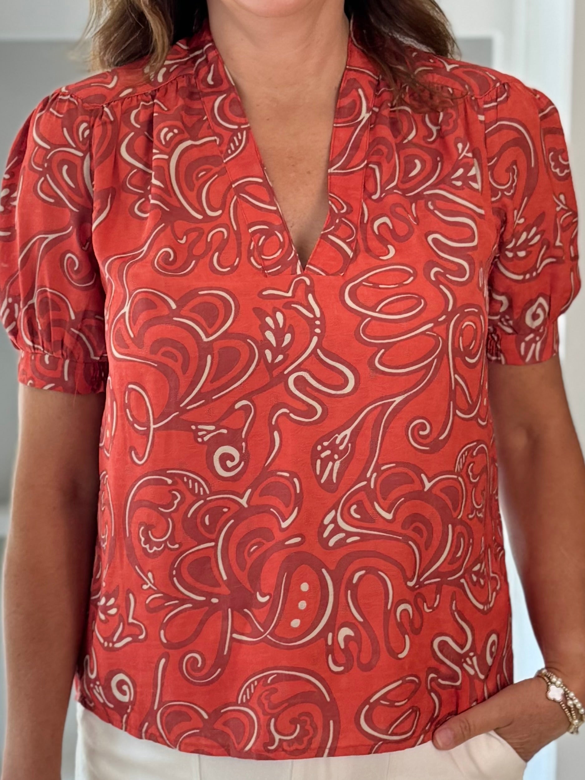 Current Air Swirl Top