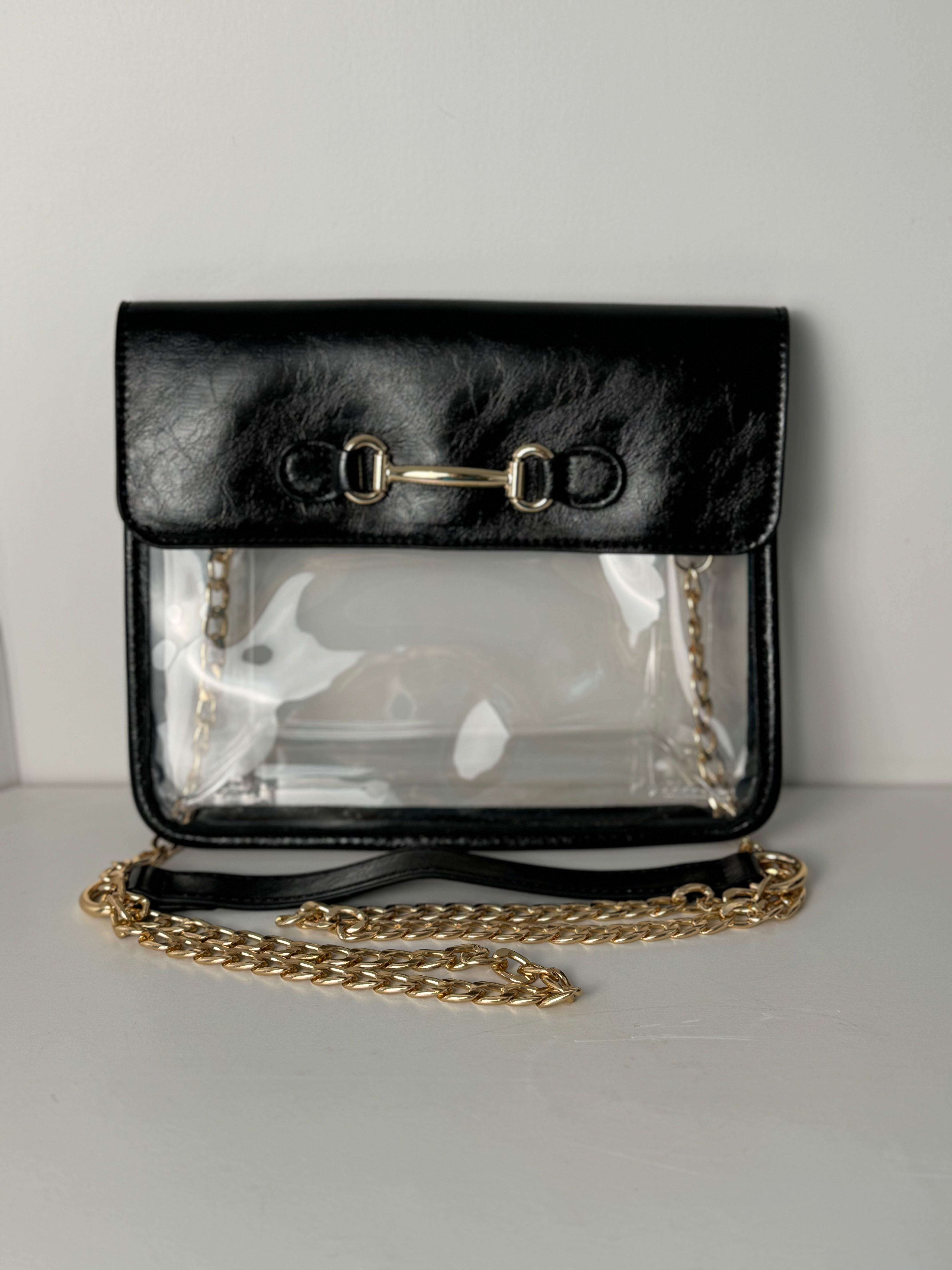 Event Ready Clear Crossbody Bag