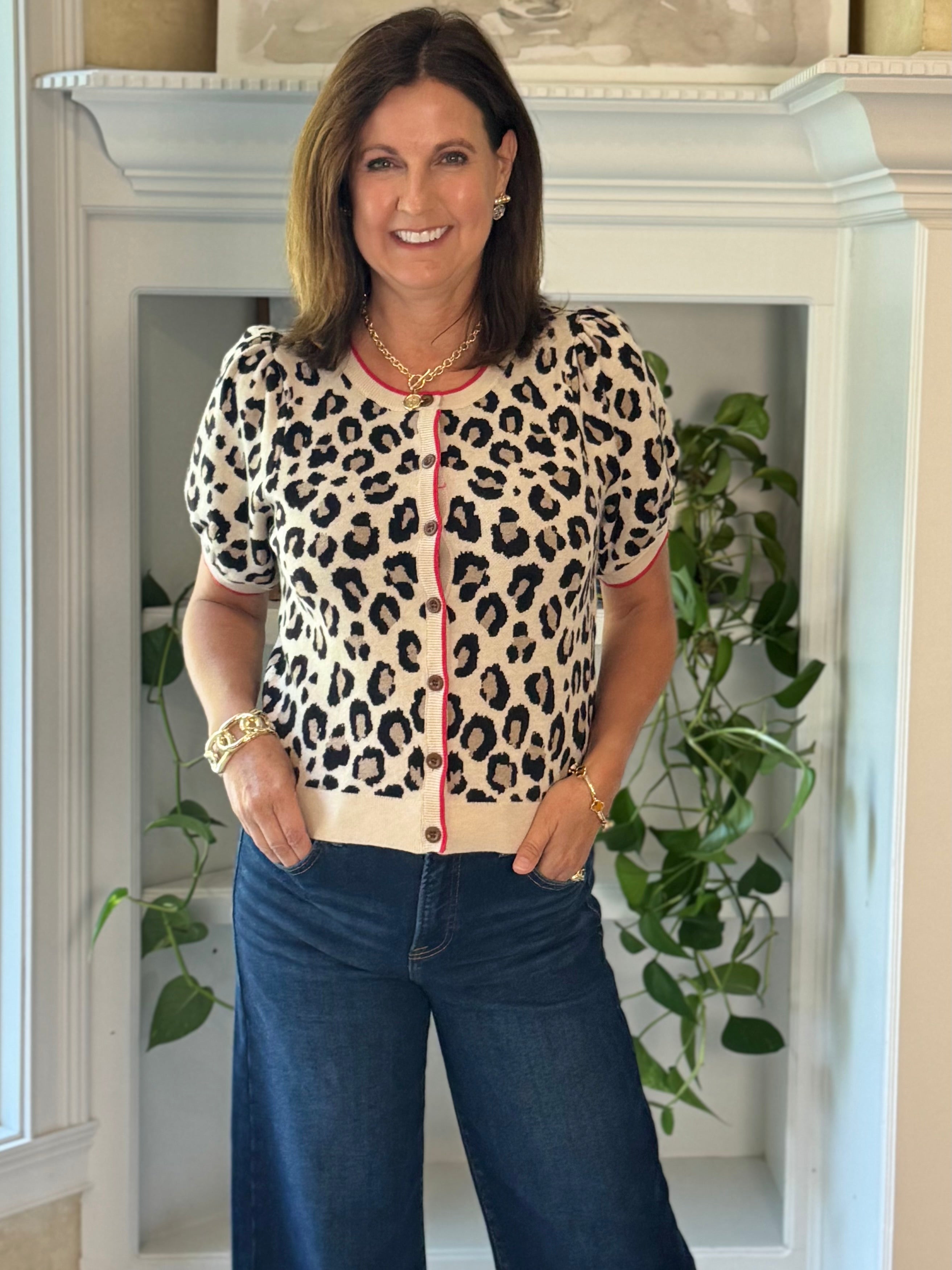 Wild About You Knit Top