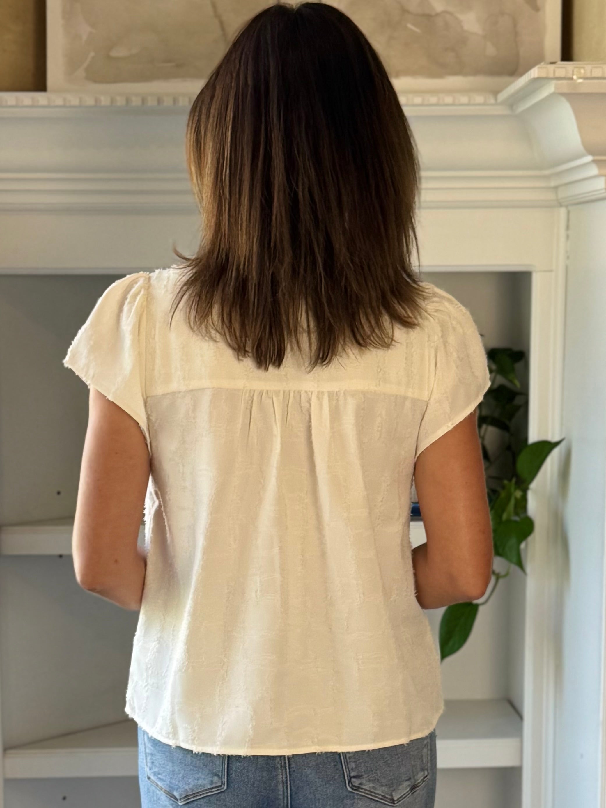 Current Air Refined Texture Blouse