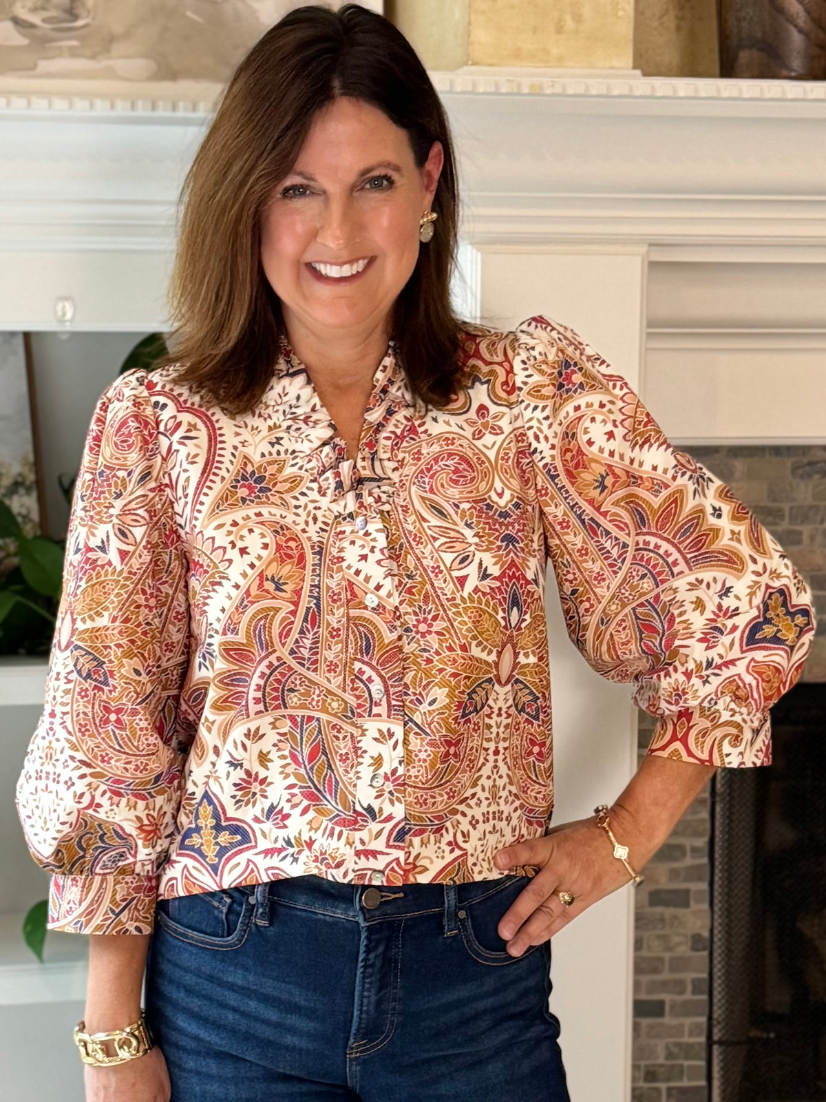 A Beautiful Blend Blouse