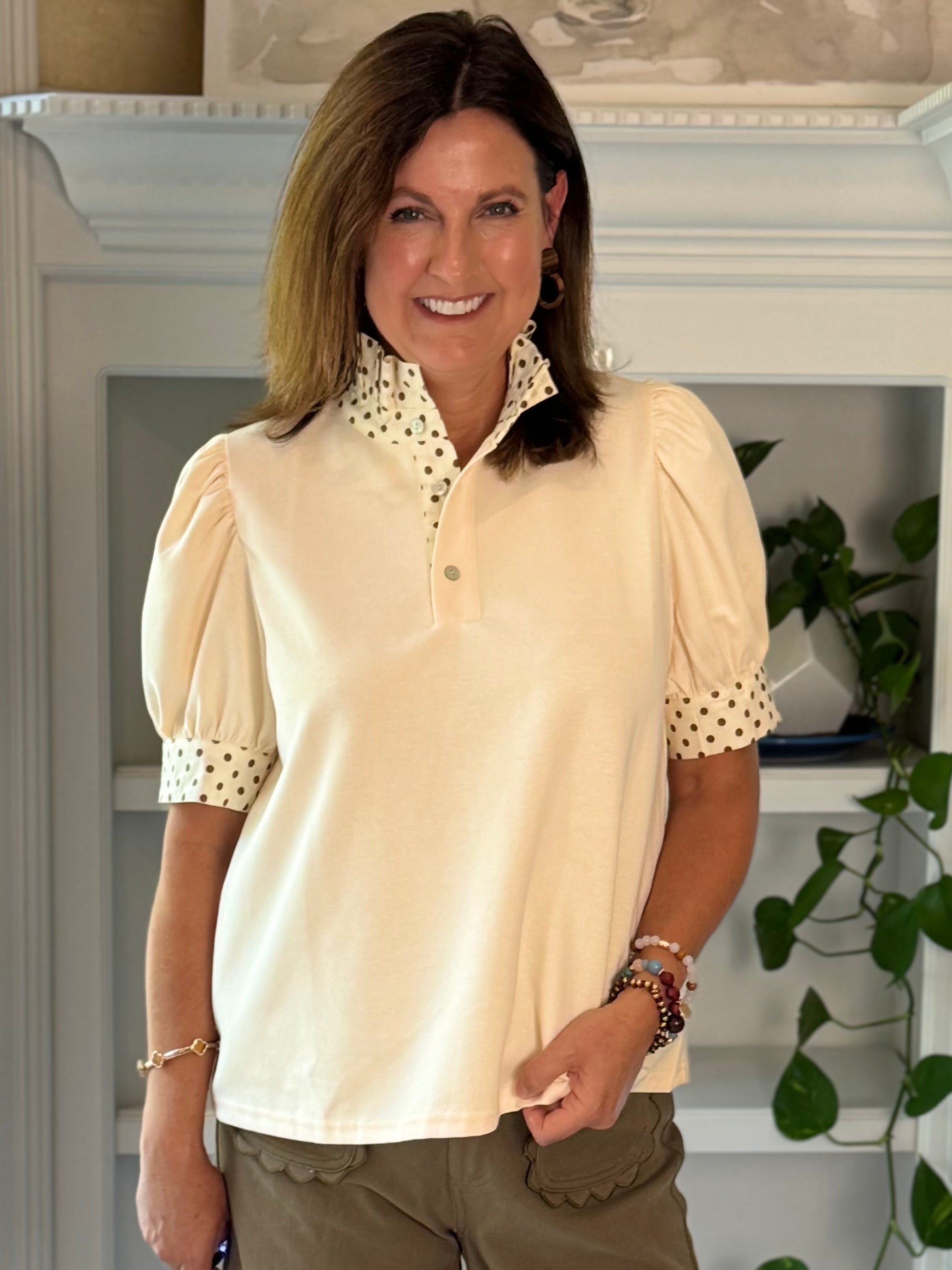 Pop of Polka Top