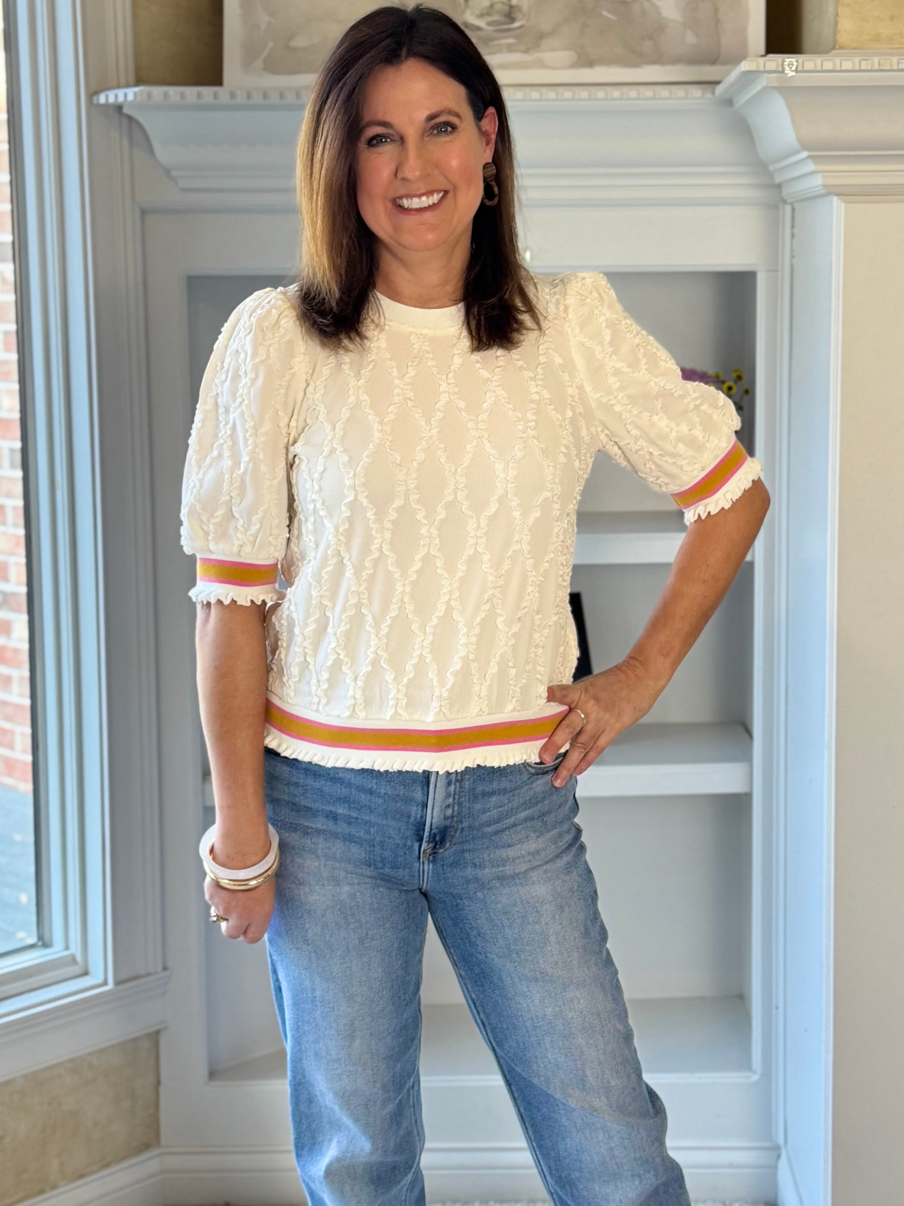 Sweet Spot Contrast Top