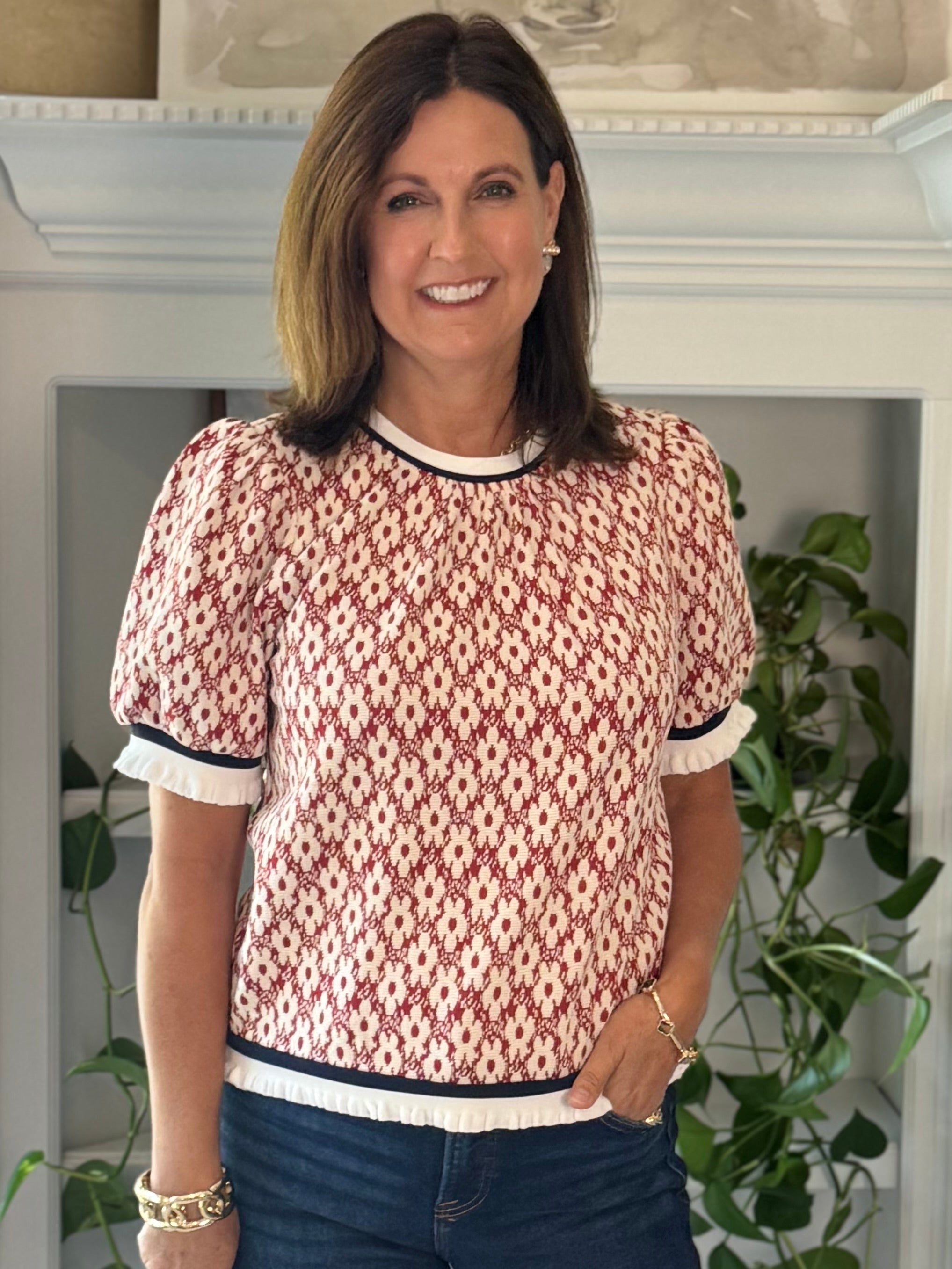 Fresh Perspective Contrast Top