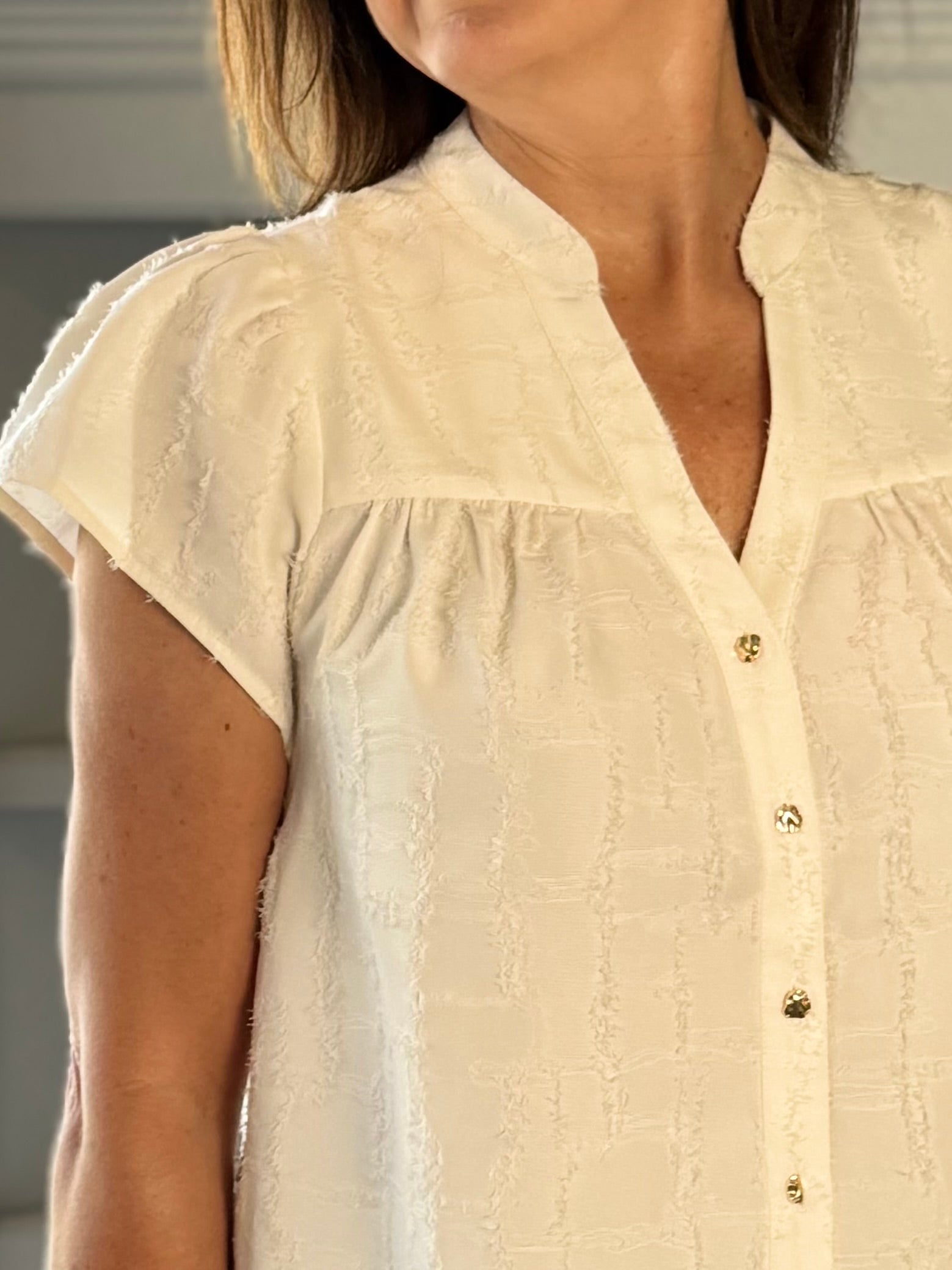 Current Air Refined Texture Blouse