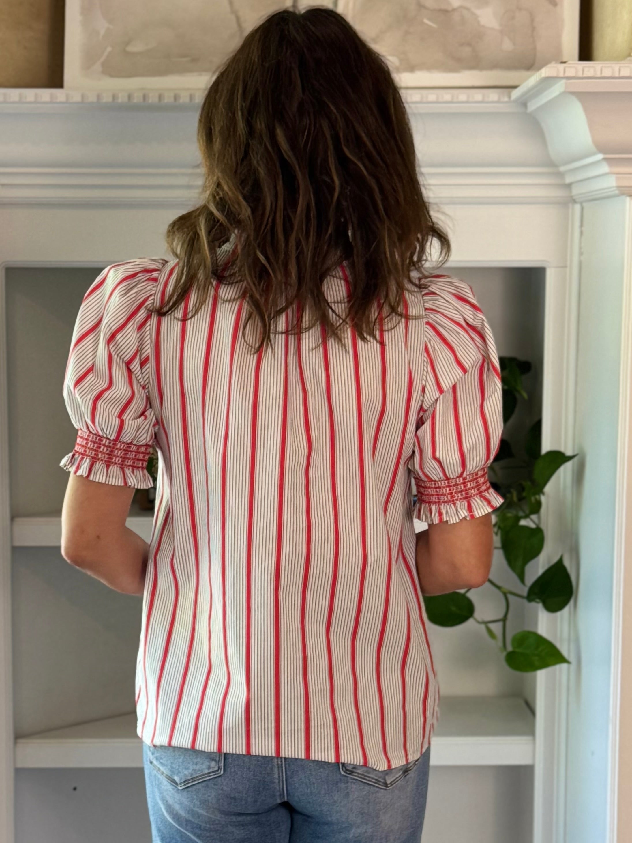 Striped Story Top