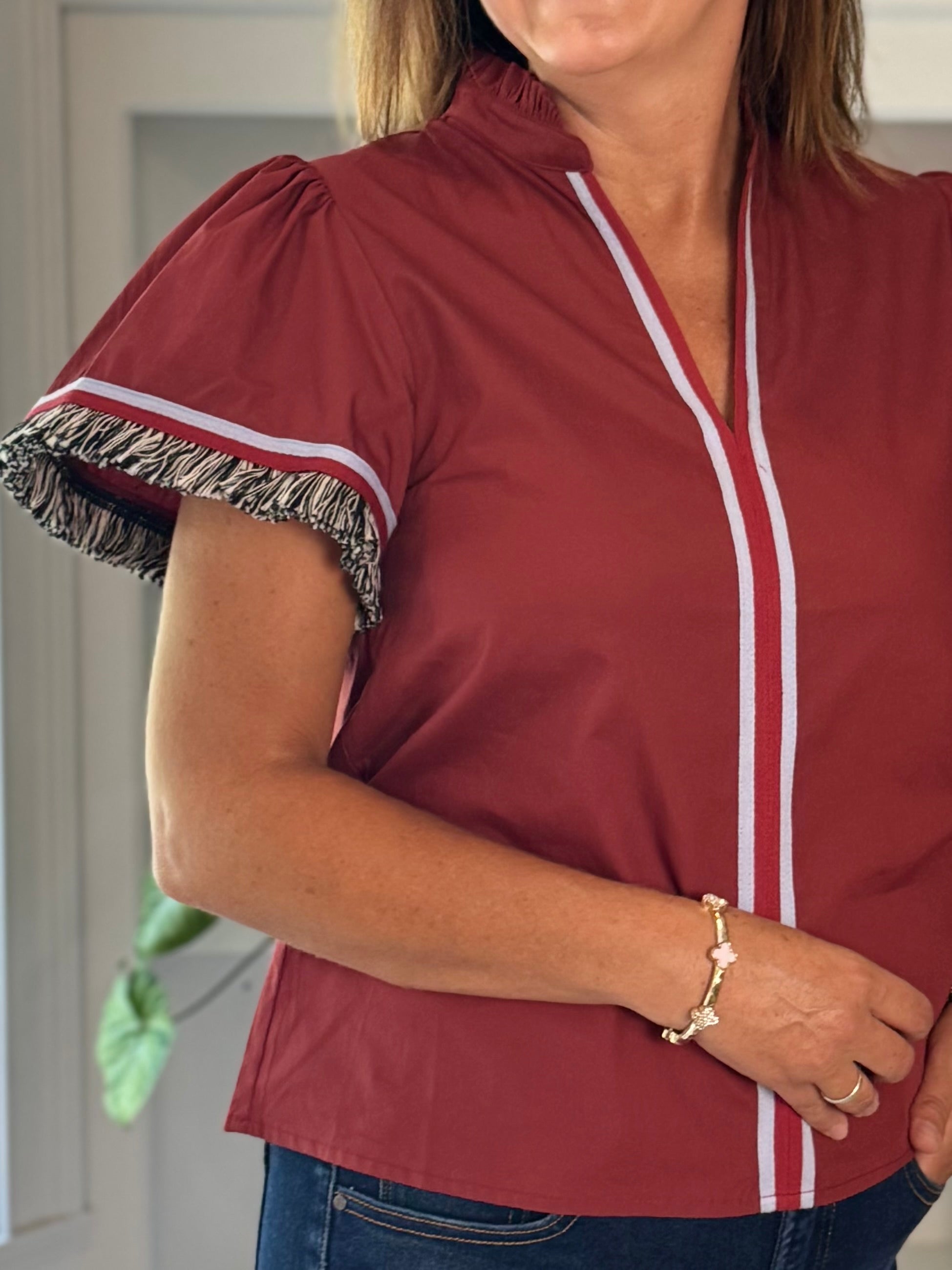 THML Fringe Effect Top