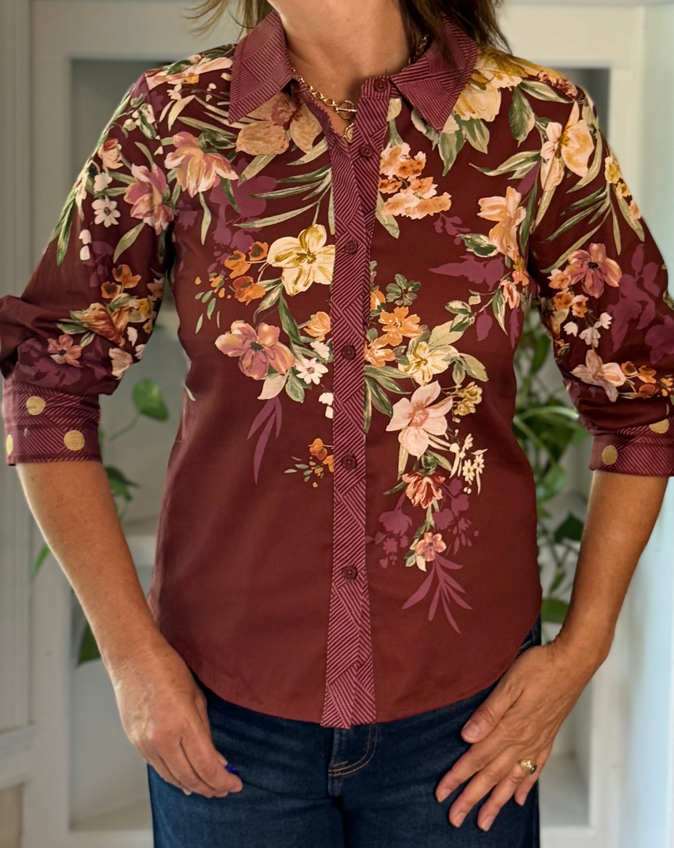 Current Air Garden After Dark Blouse