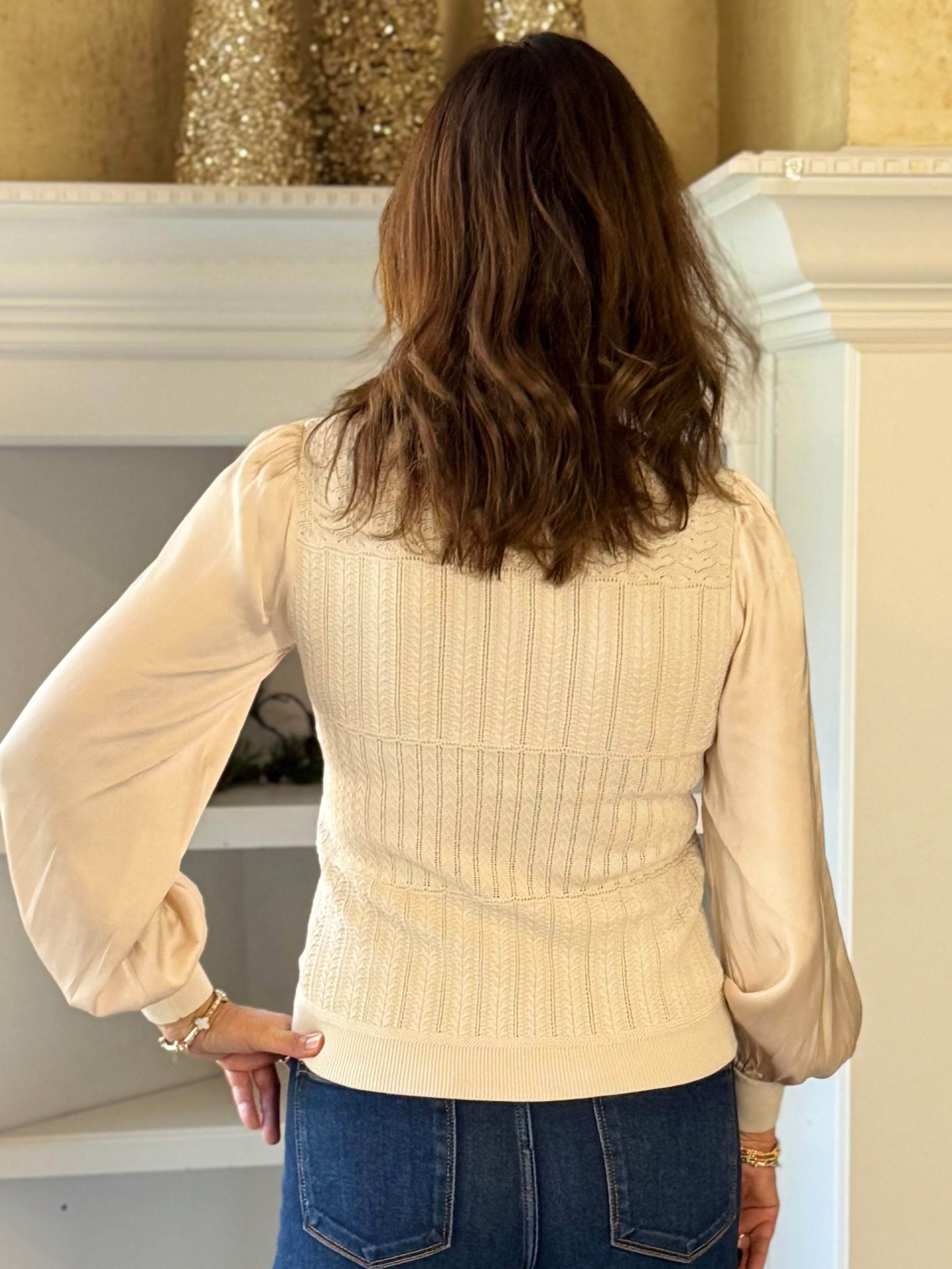 Current Air Elevated Detail Sweater