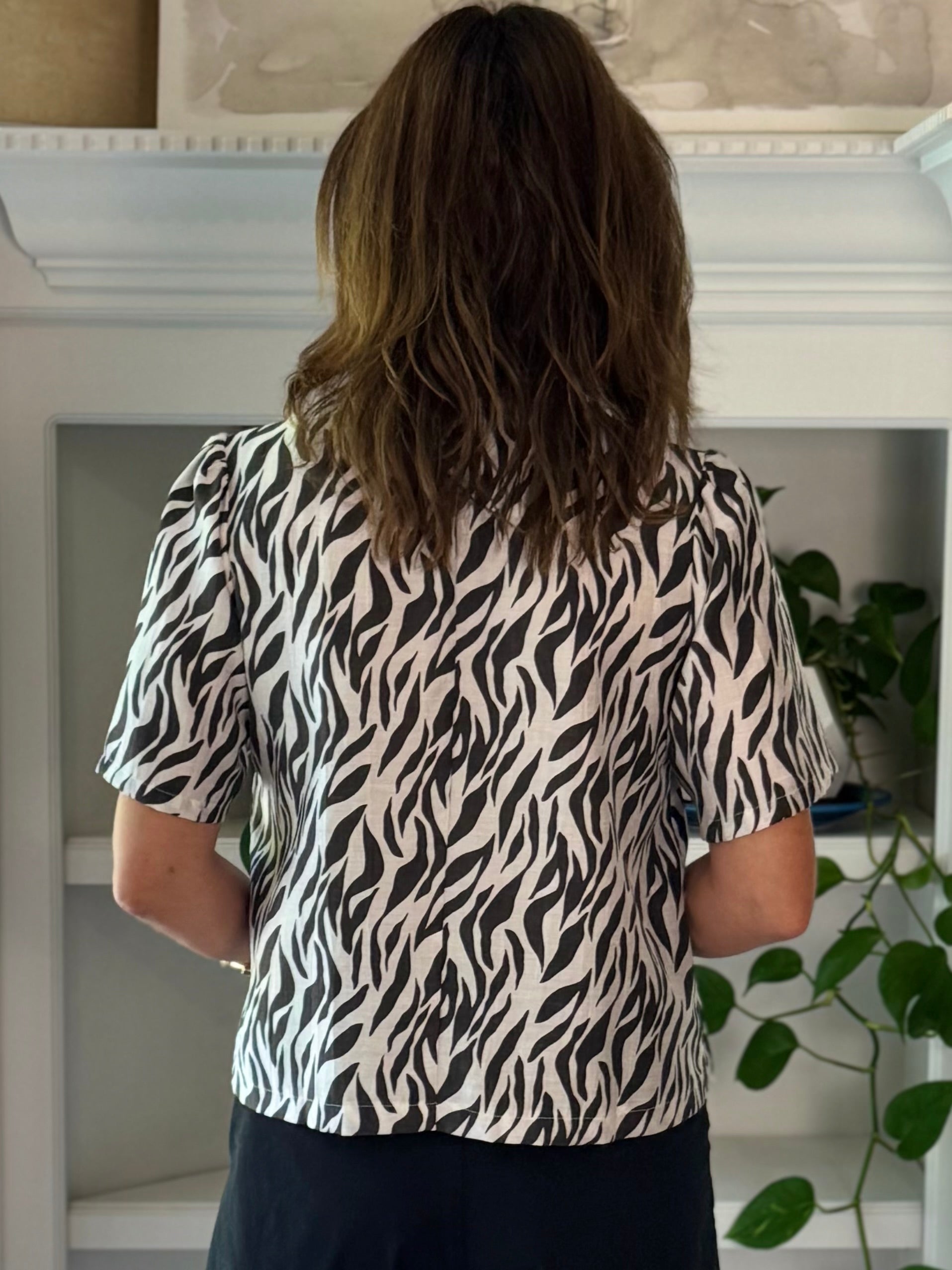 Safari Chic Top