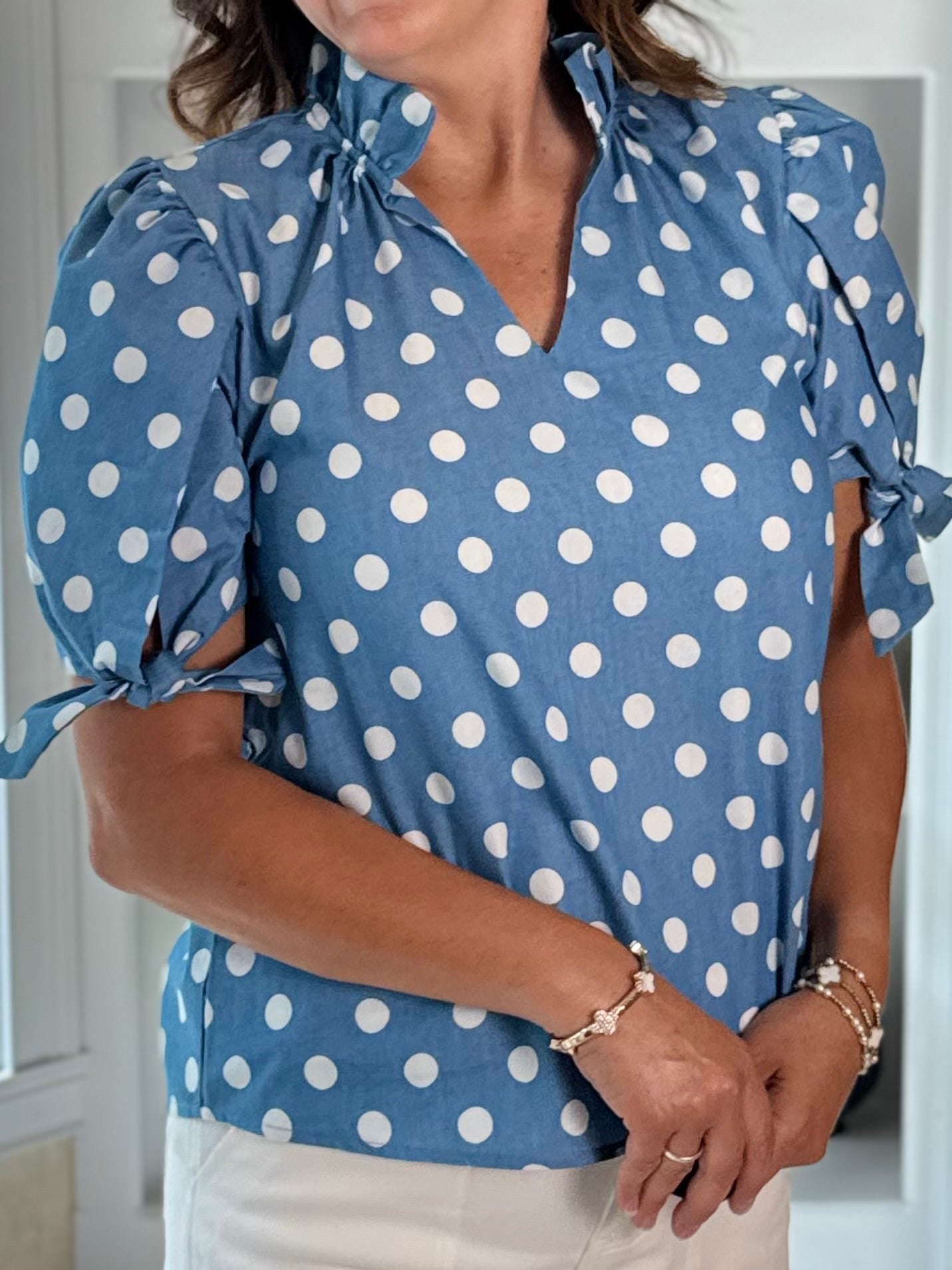 THML Pretty in Polka Top