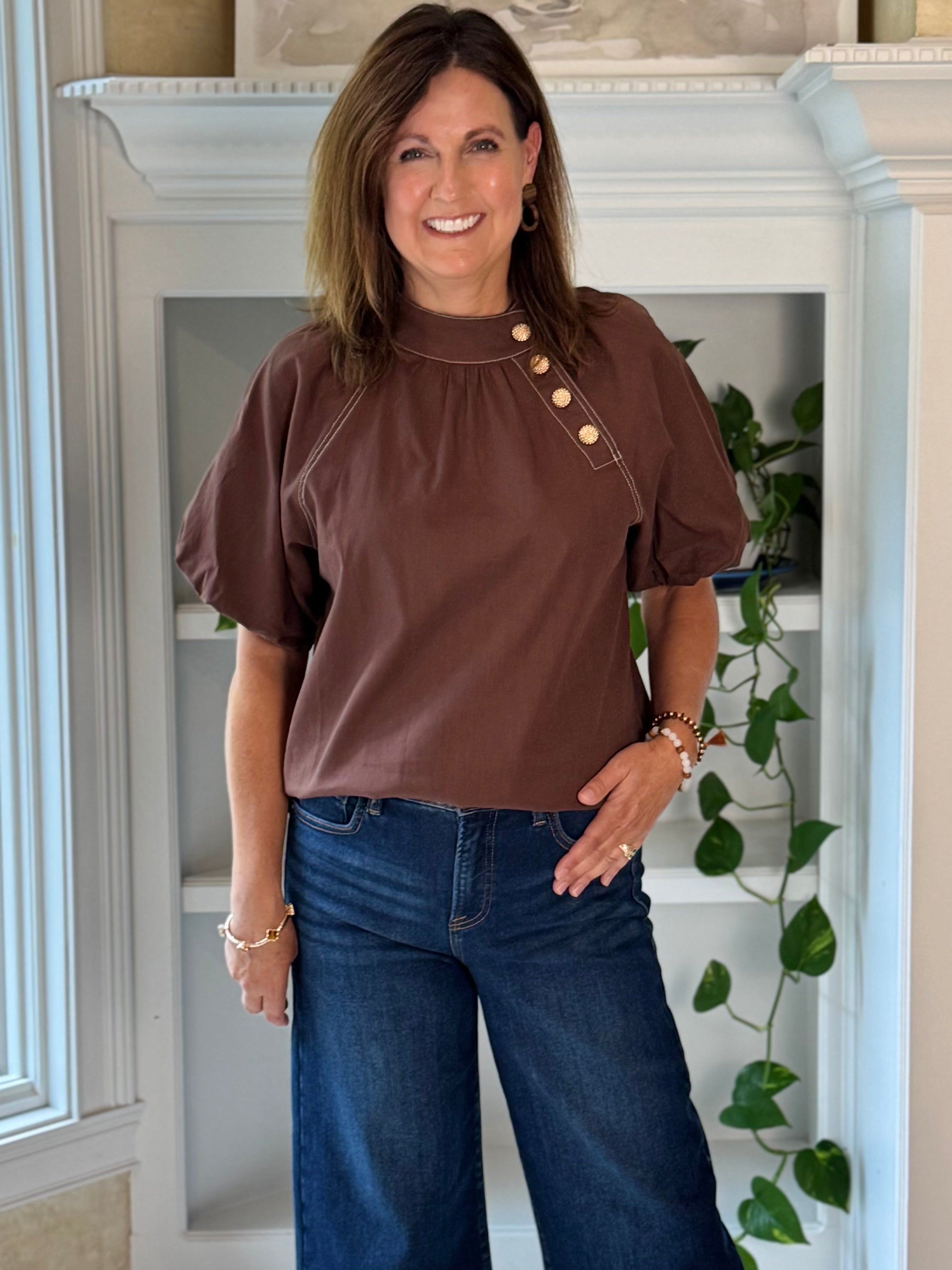 THML Signature Top - Brown