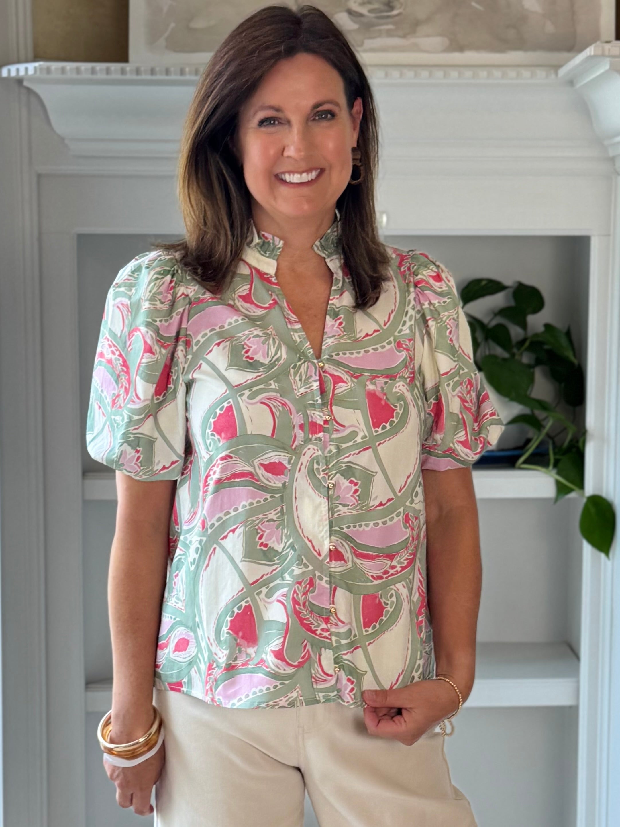 Pretty in Pattern Top