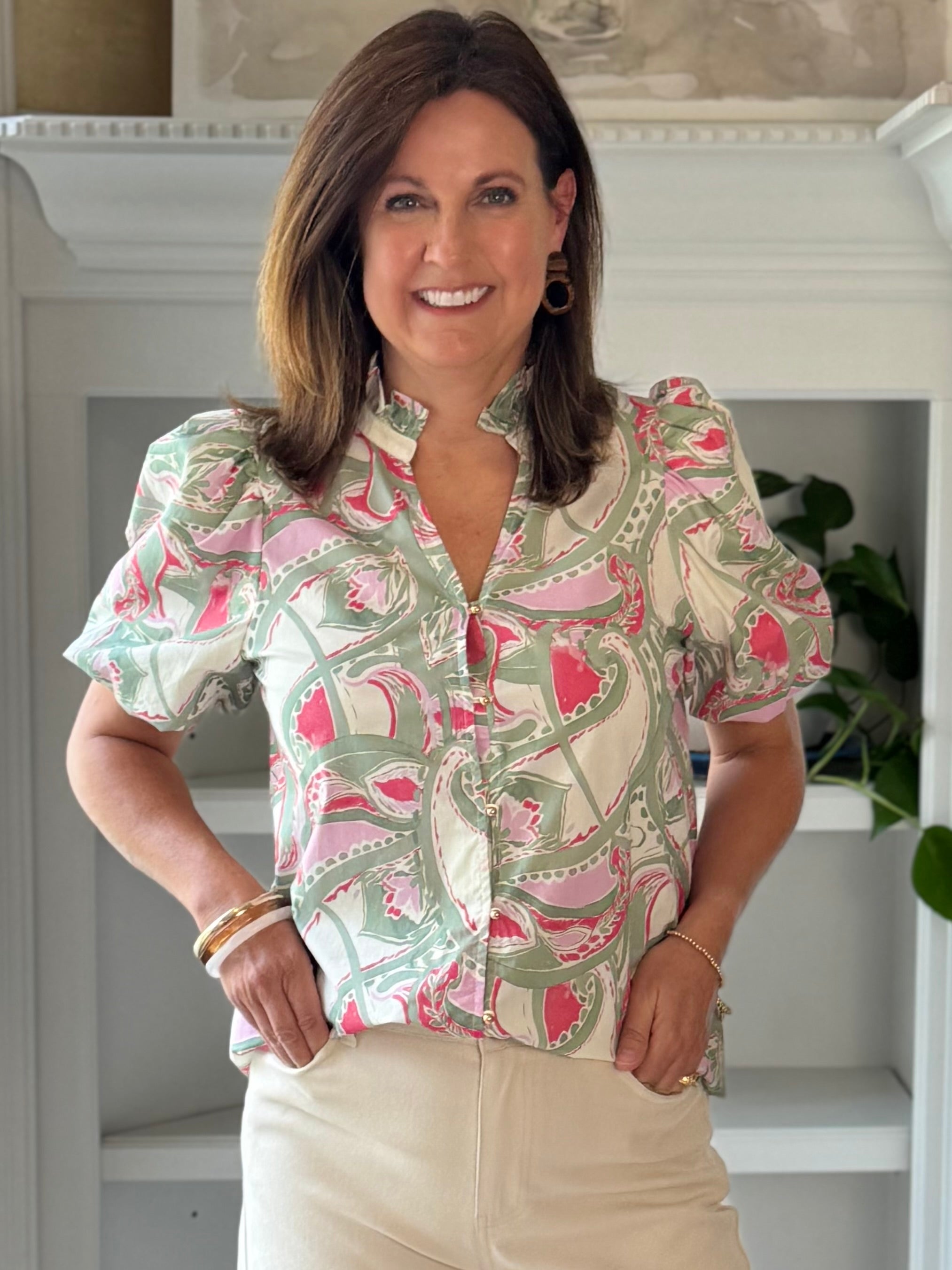 Pretty in Pattern Top