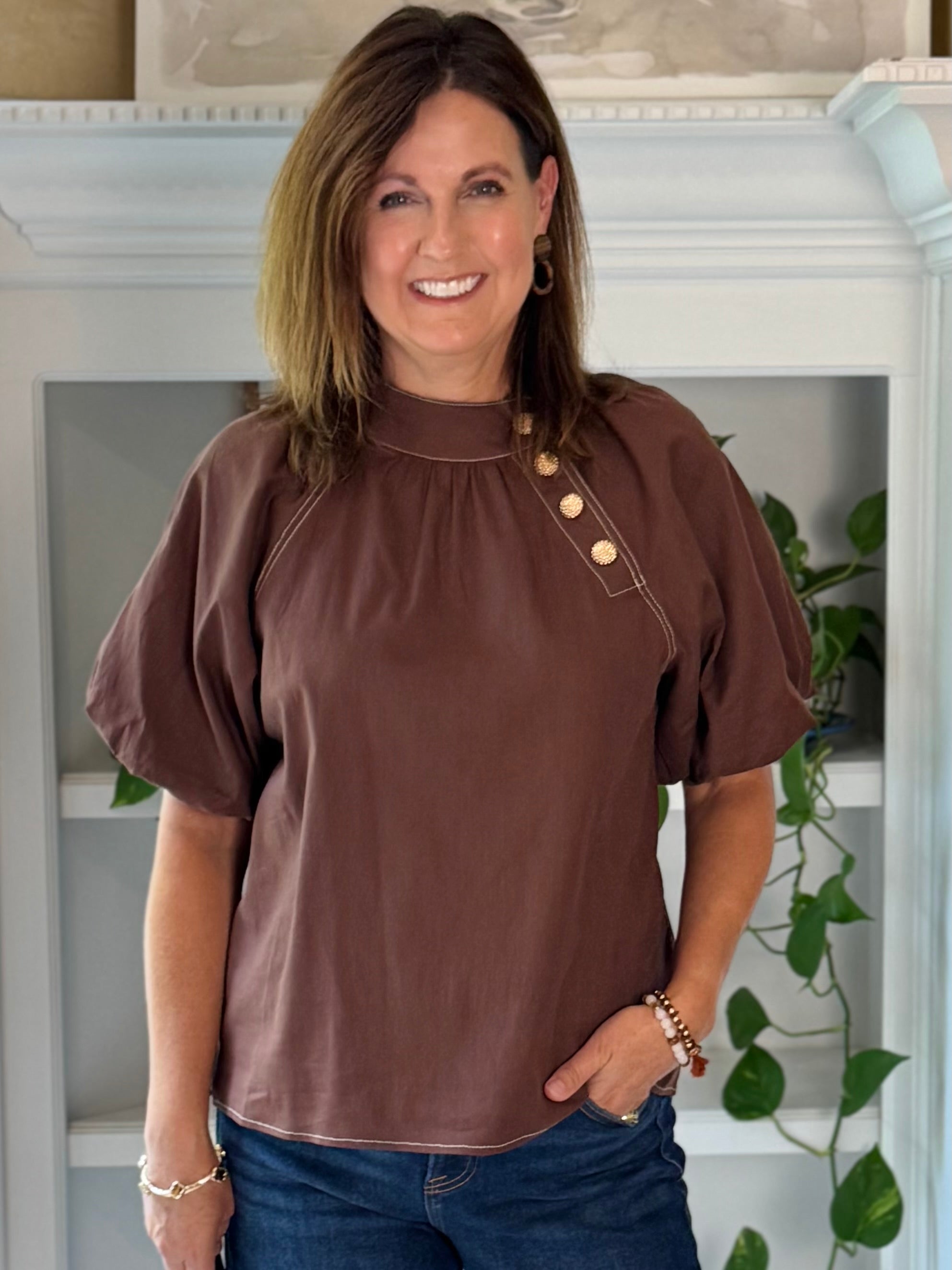 THML Signature Top - Brown