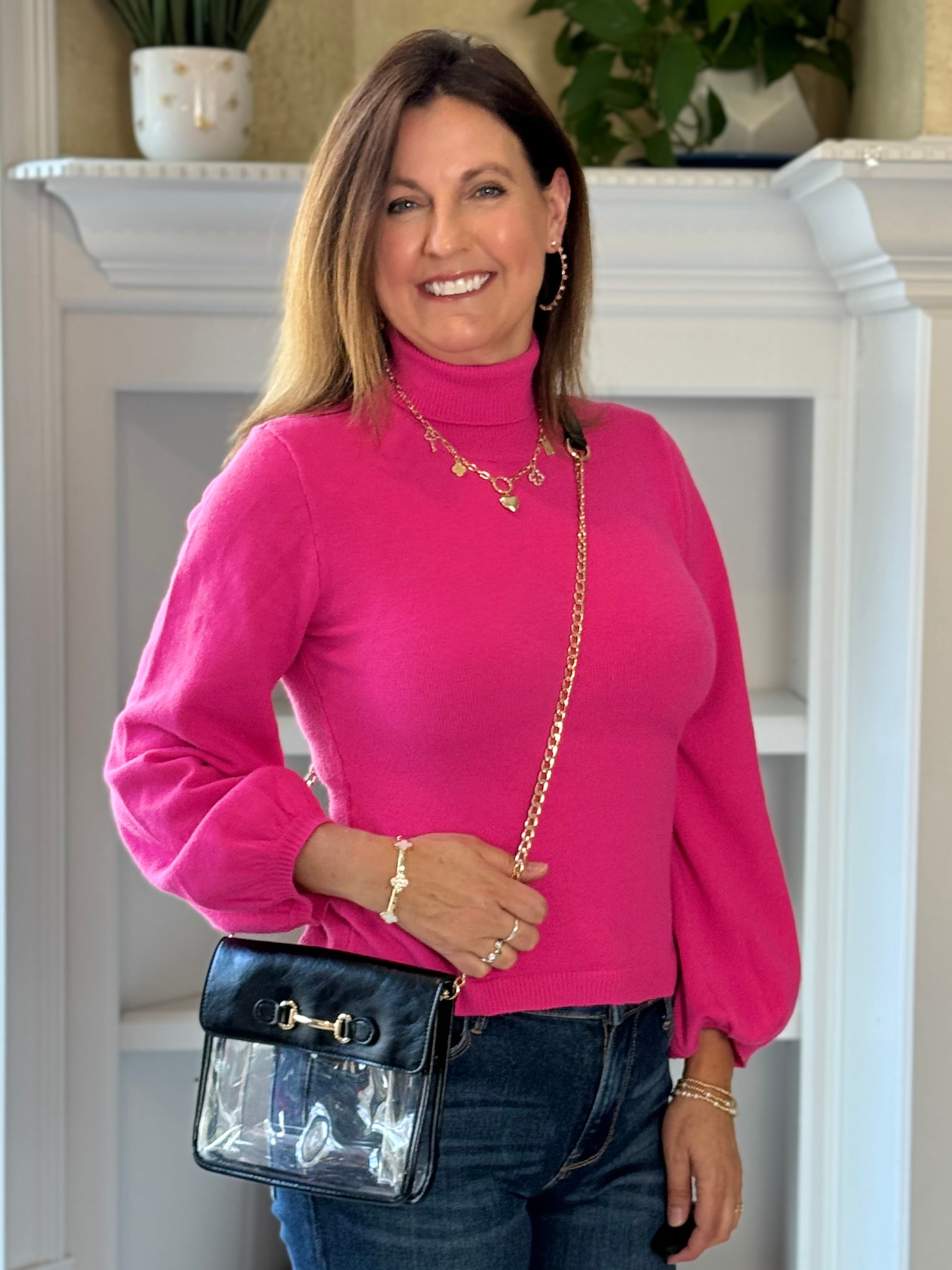 Event Ready Clear Crossbody Bag