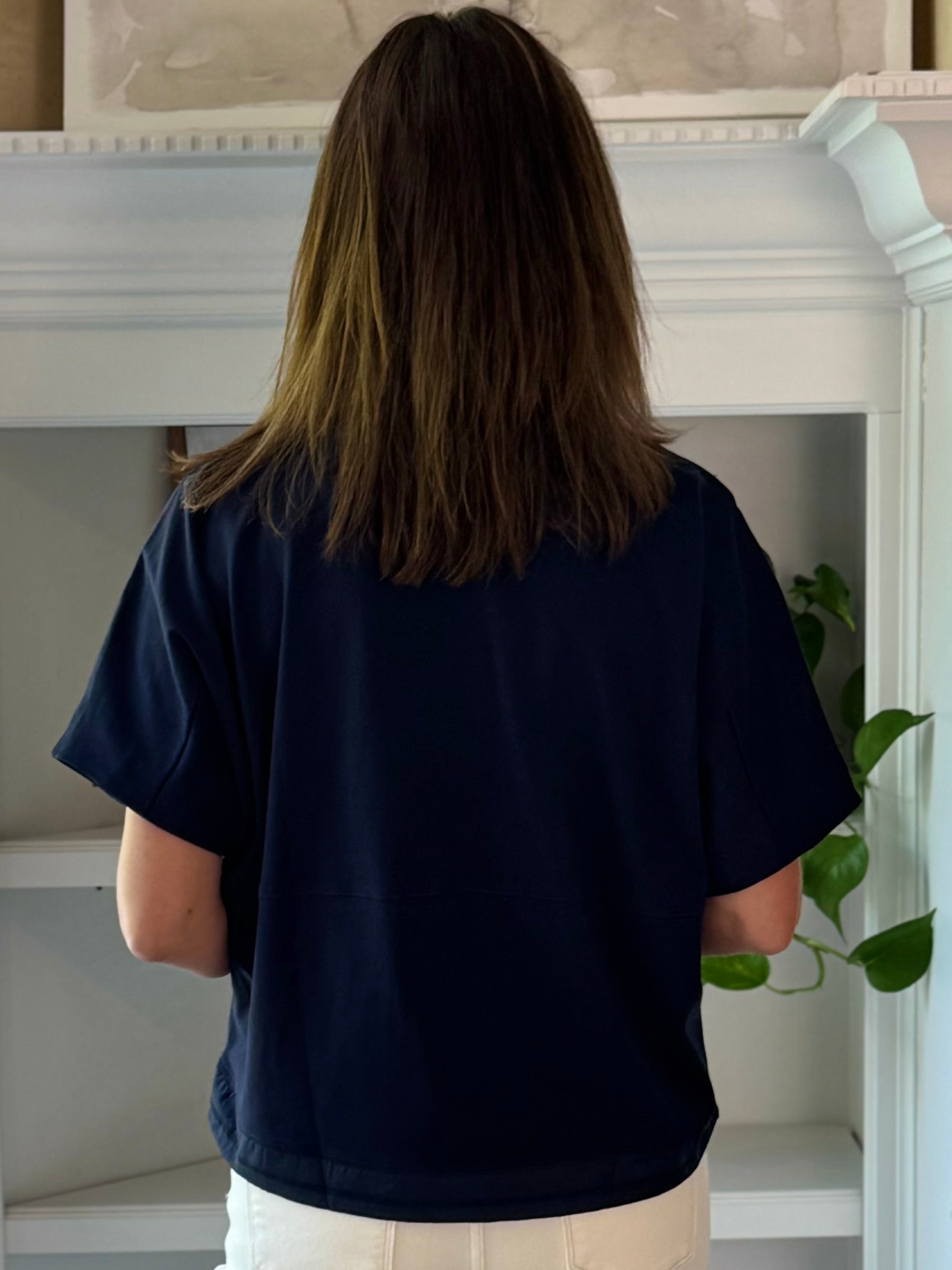 Modern Ease Top - Navy