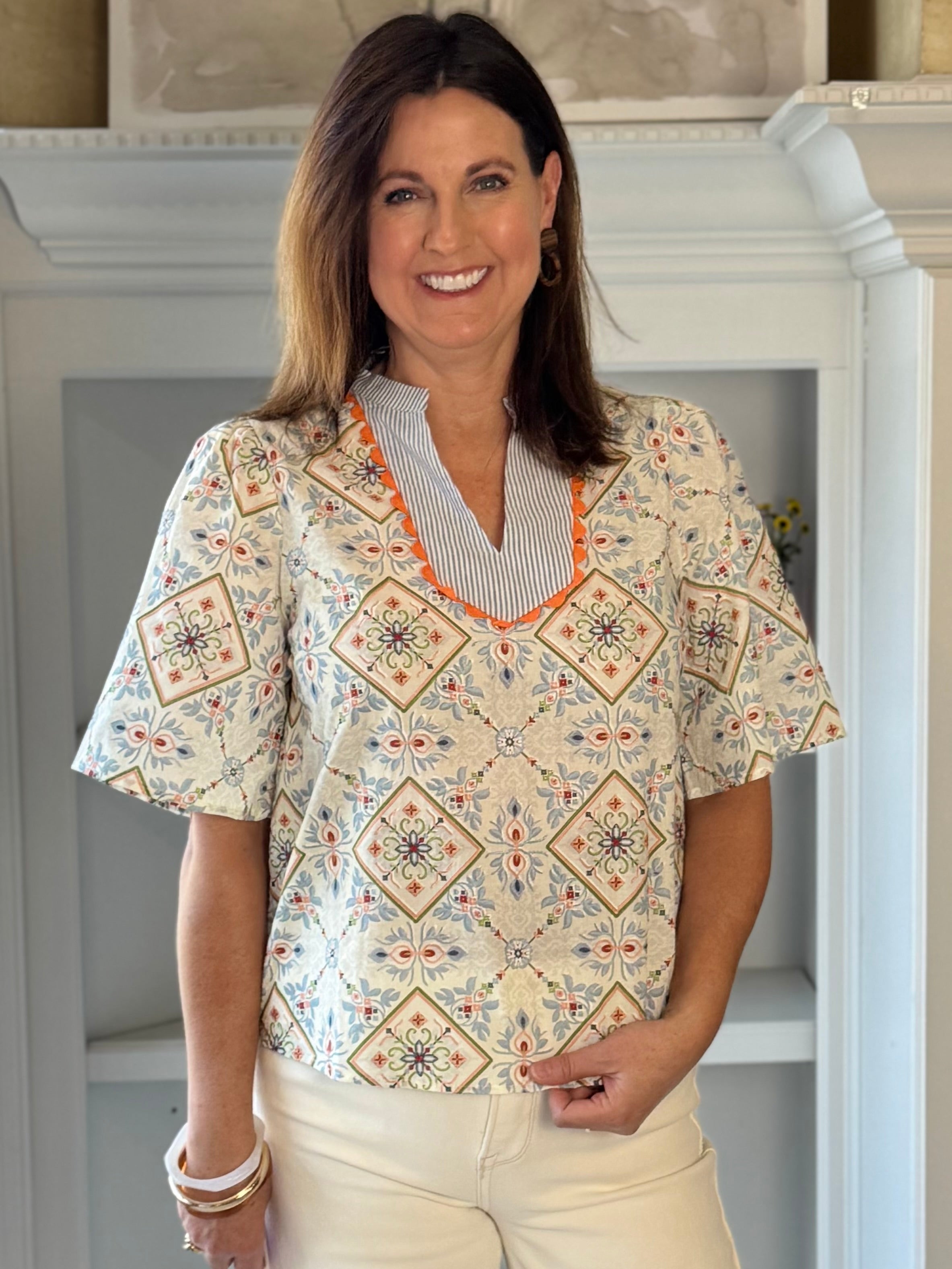 Artisan Embroidered Top