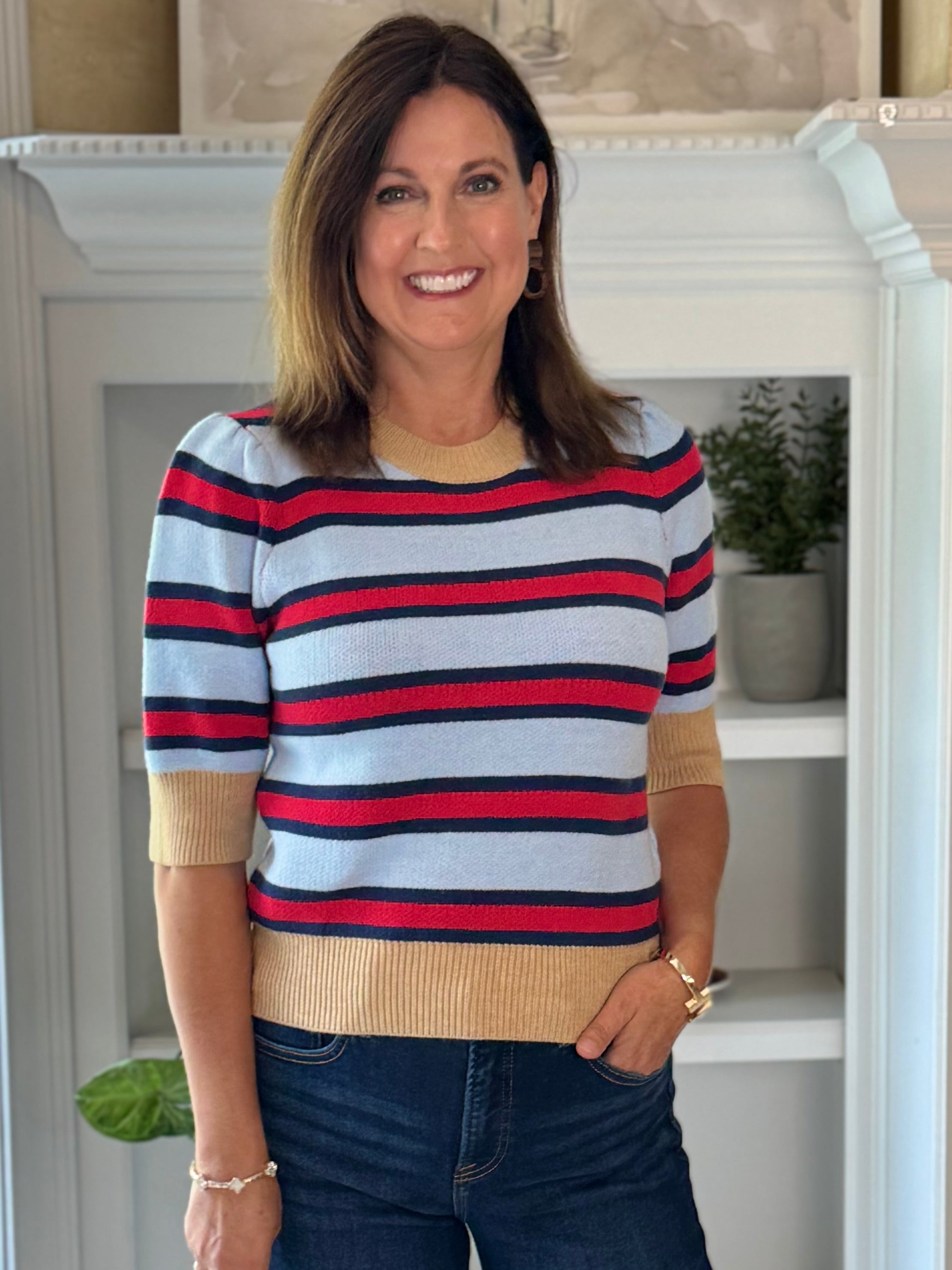 THML Striped Story Sweater
