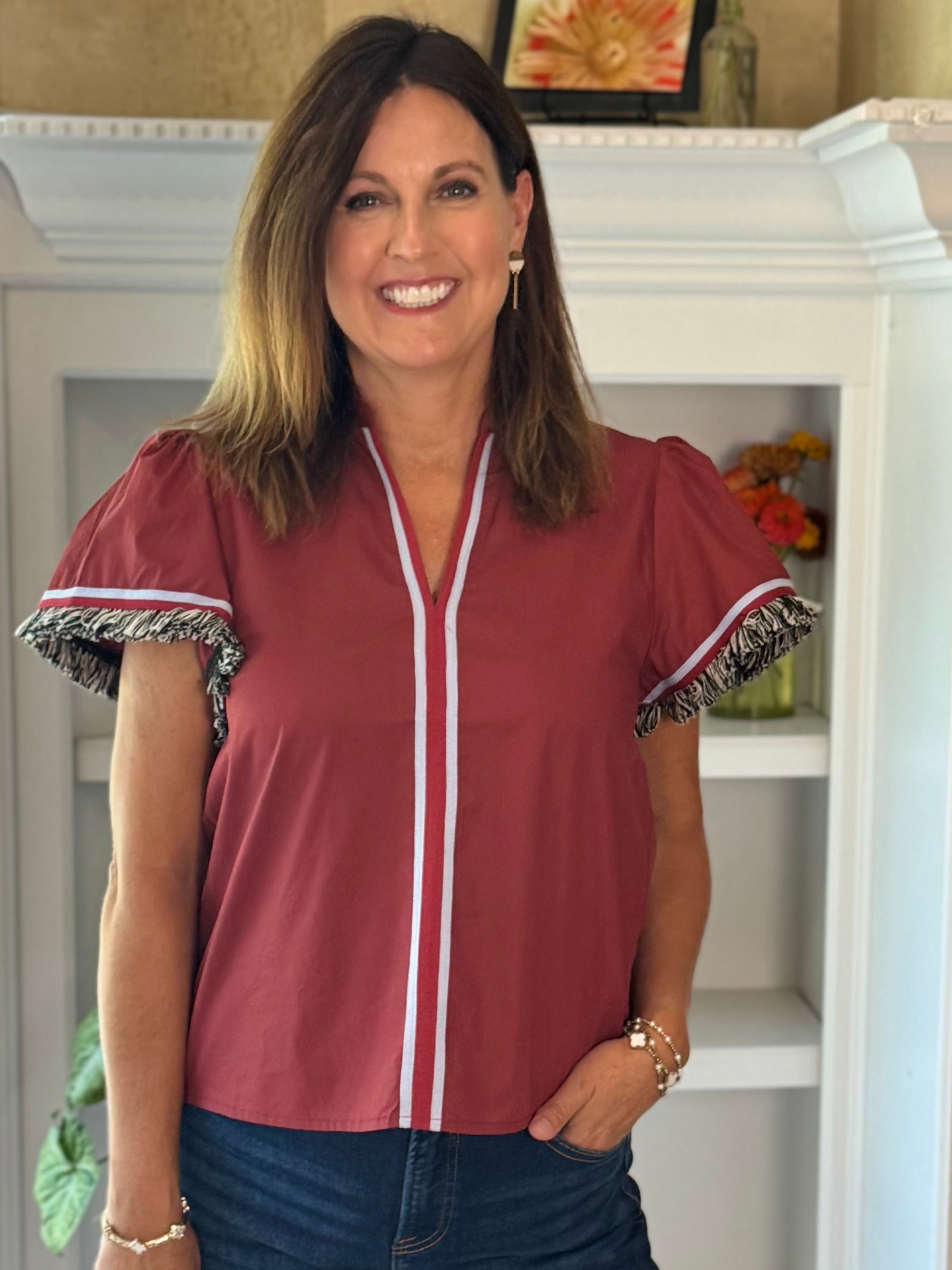 THML Fringe Effect Top