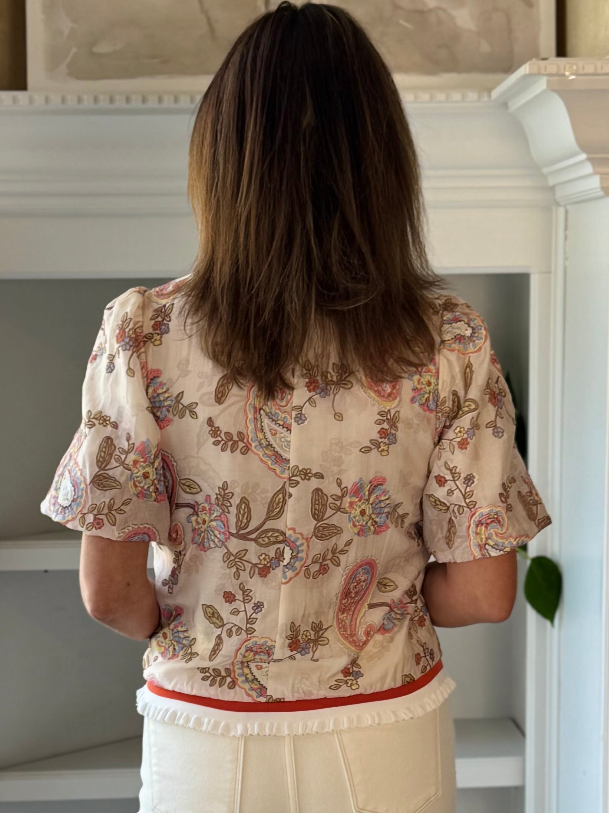 Paisley Delight Top