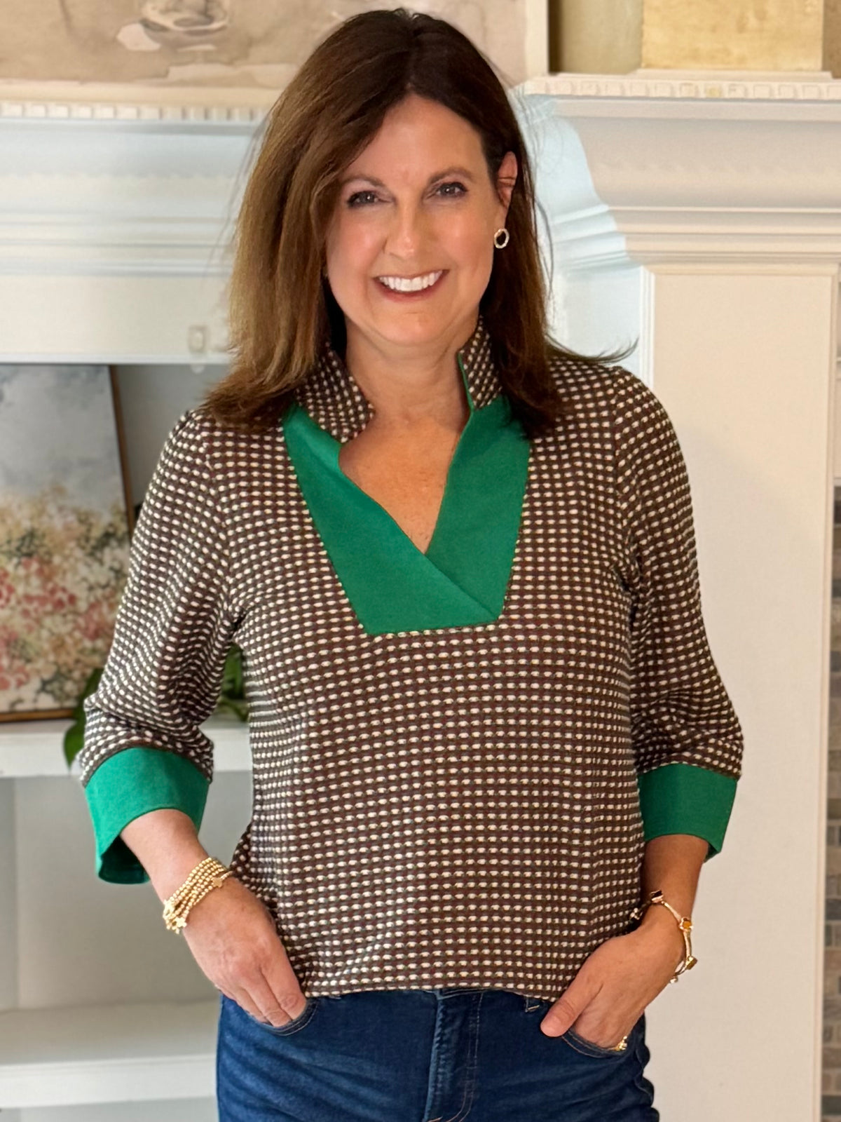 Better Together Contrast Top