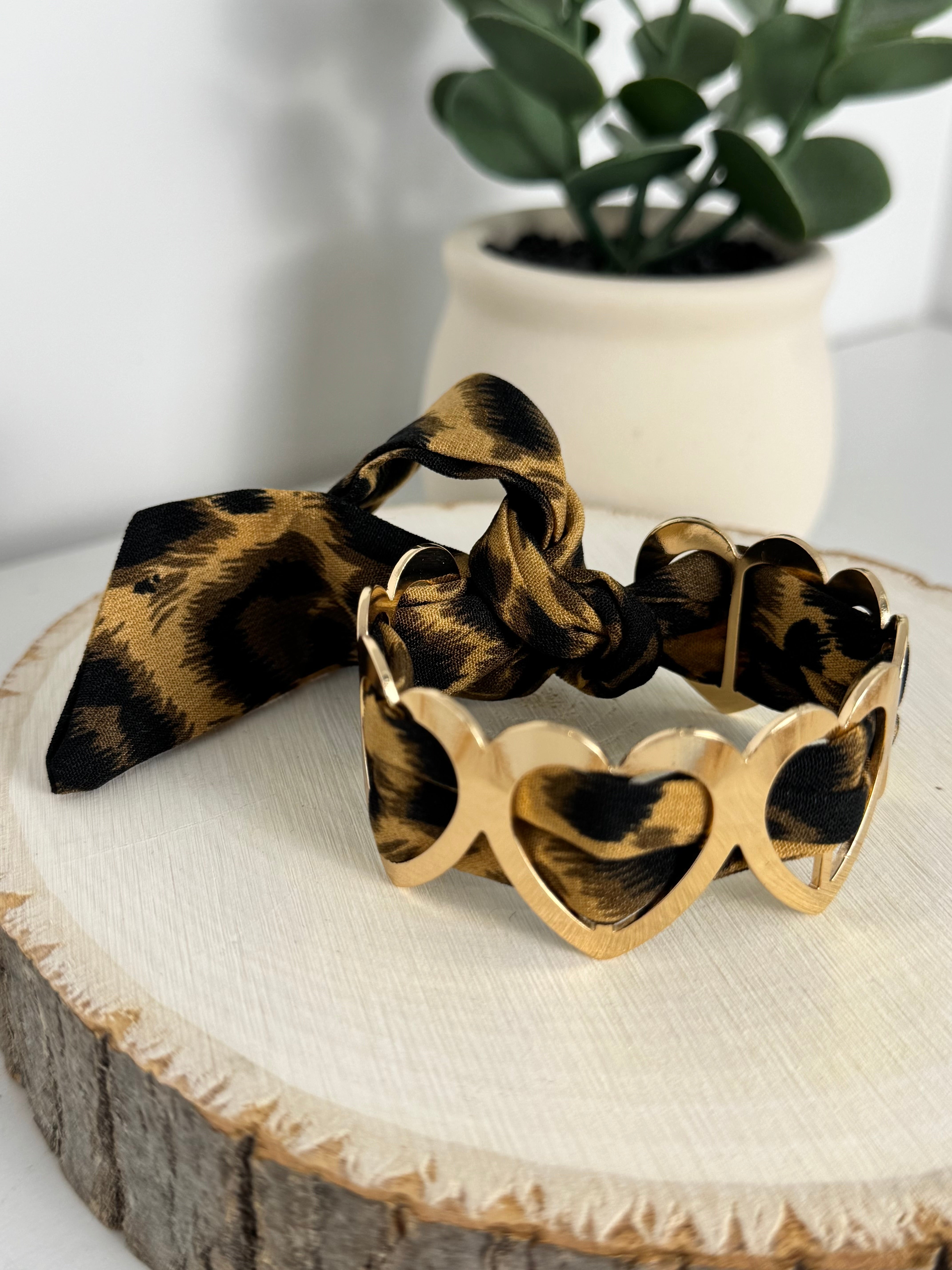 Wild at Heart Scarf Bracelet