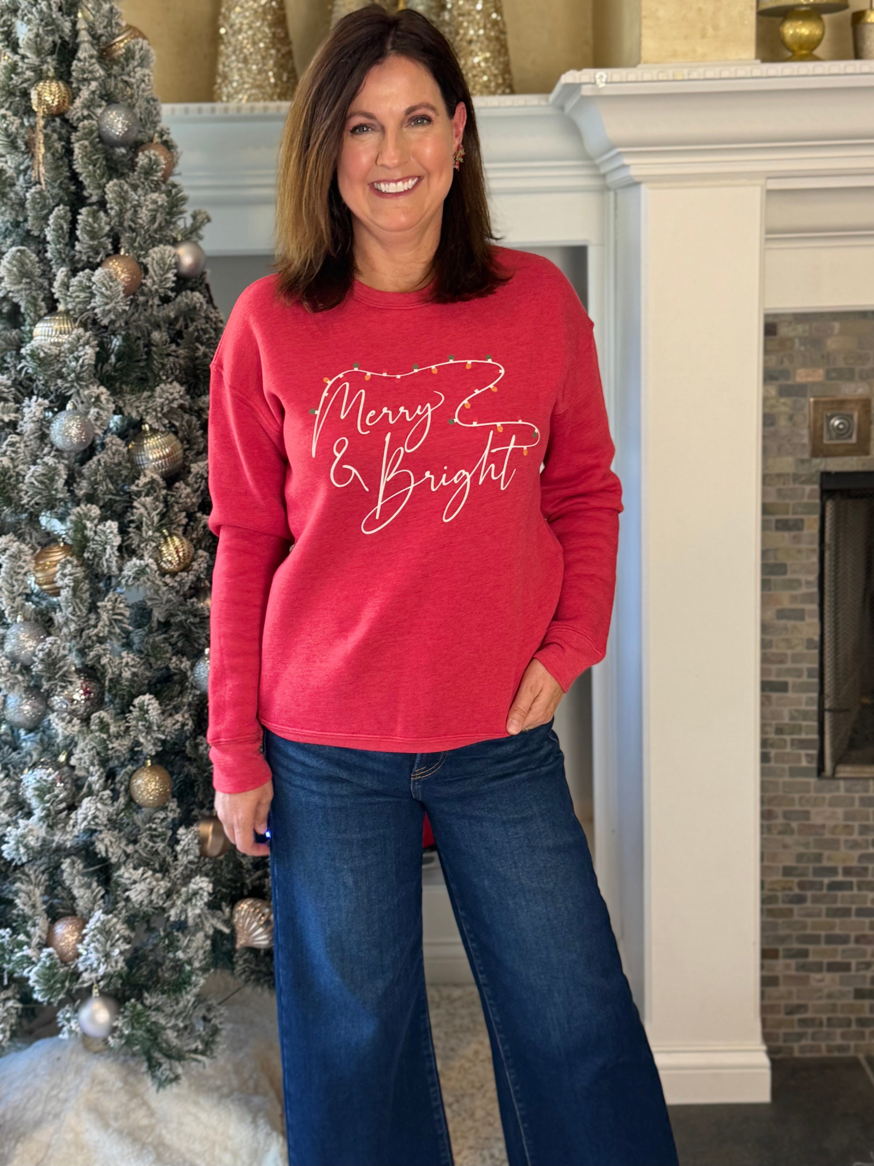 Merry & Bright Sweatshirt