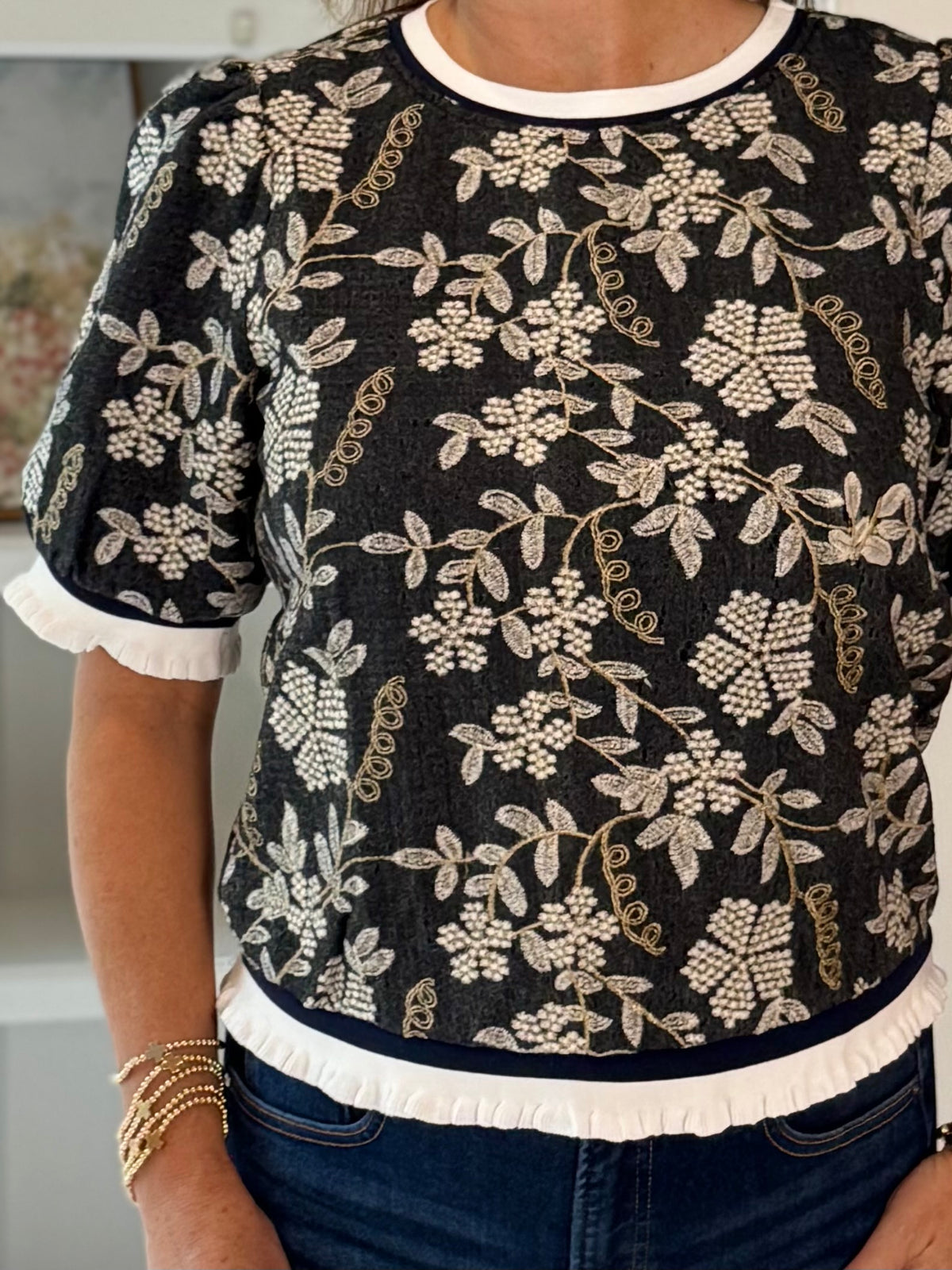 Perfectly Said Textured Top