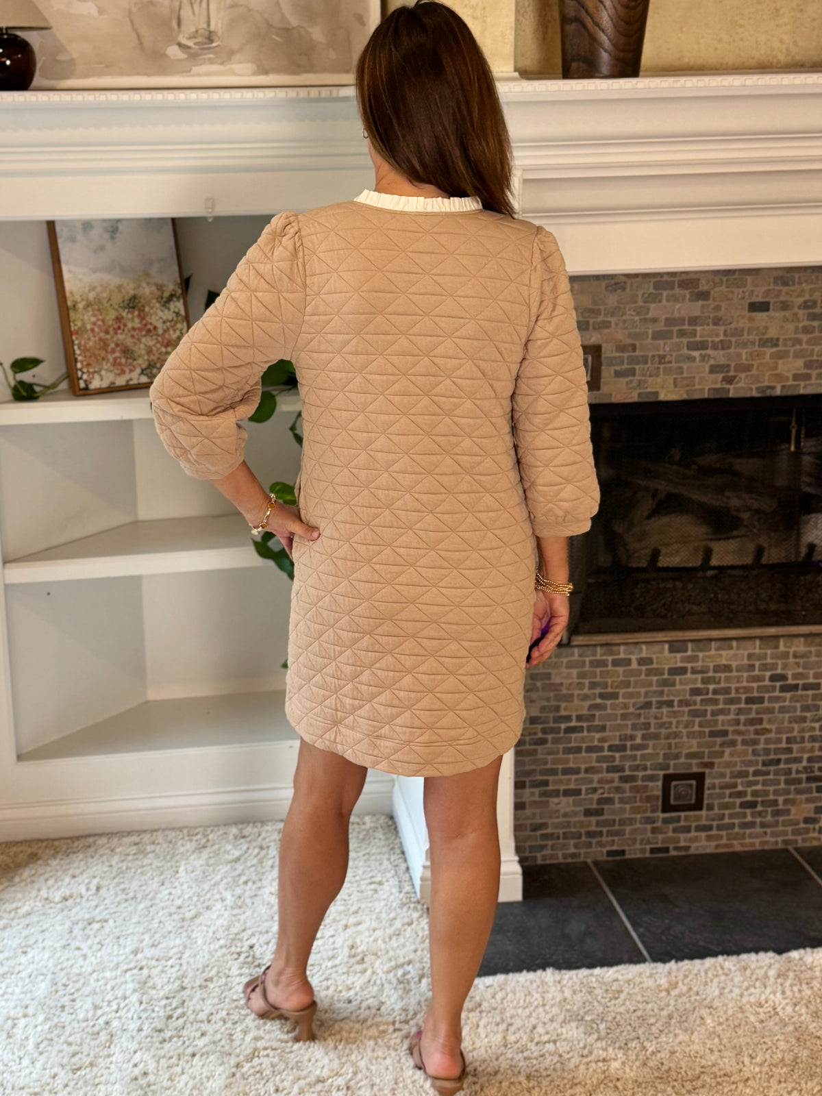 Take a Bow Quilted Dress
