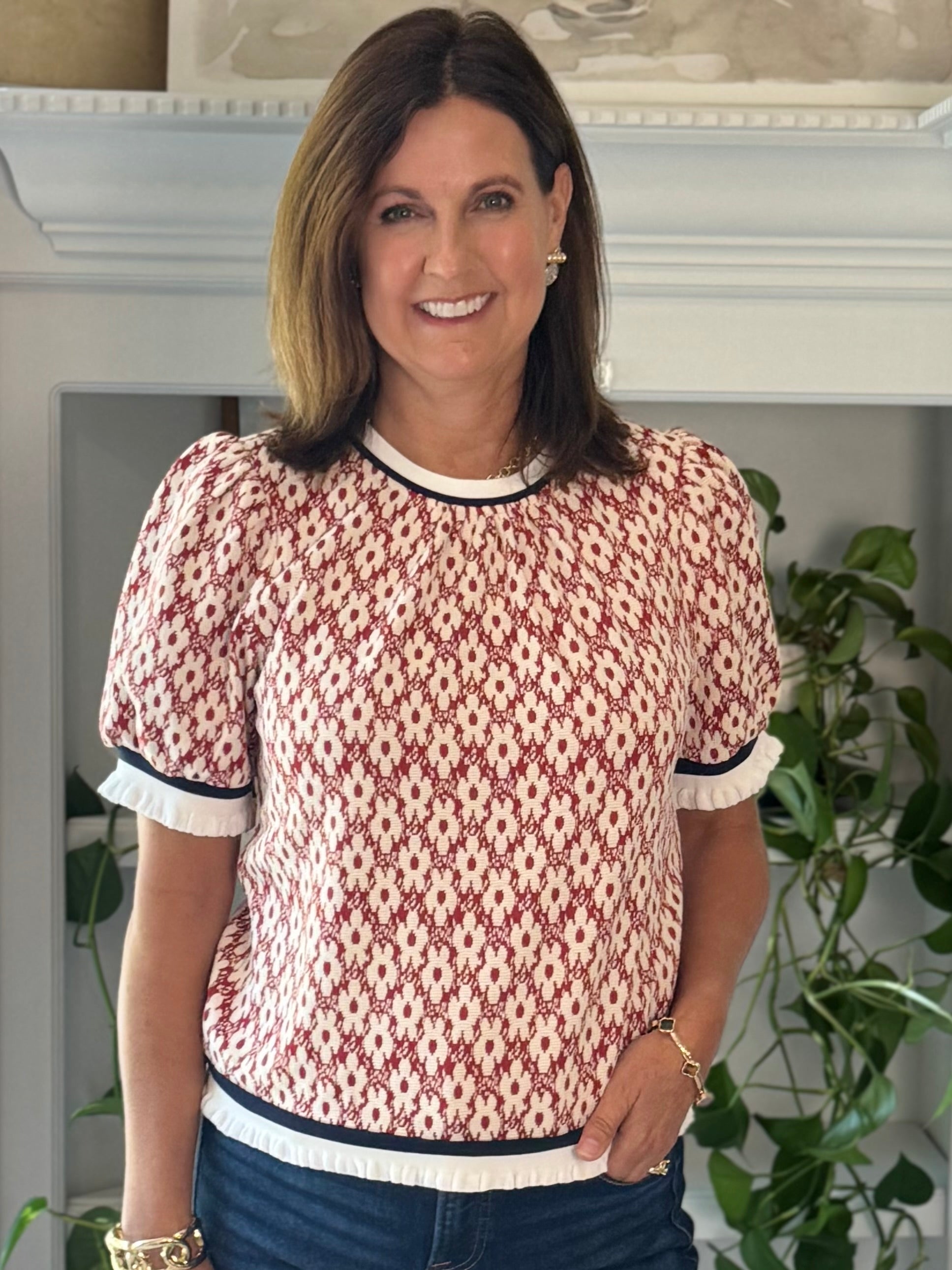 Fresh Perspective Contrast Top