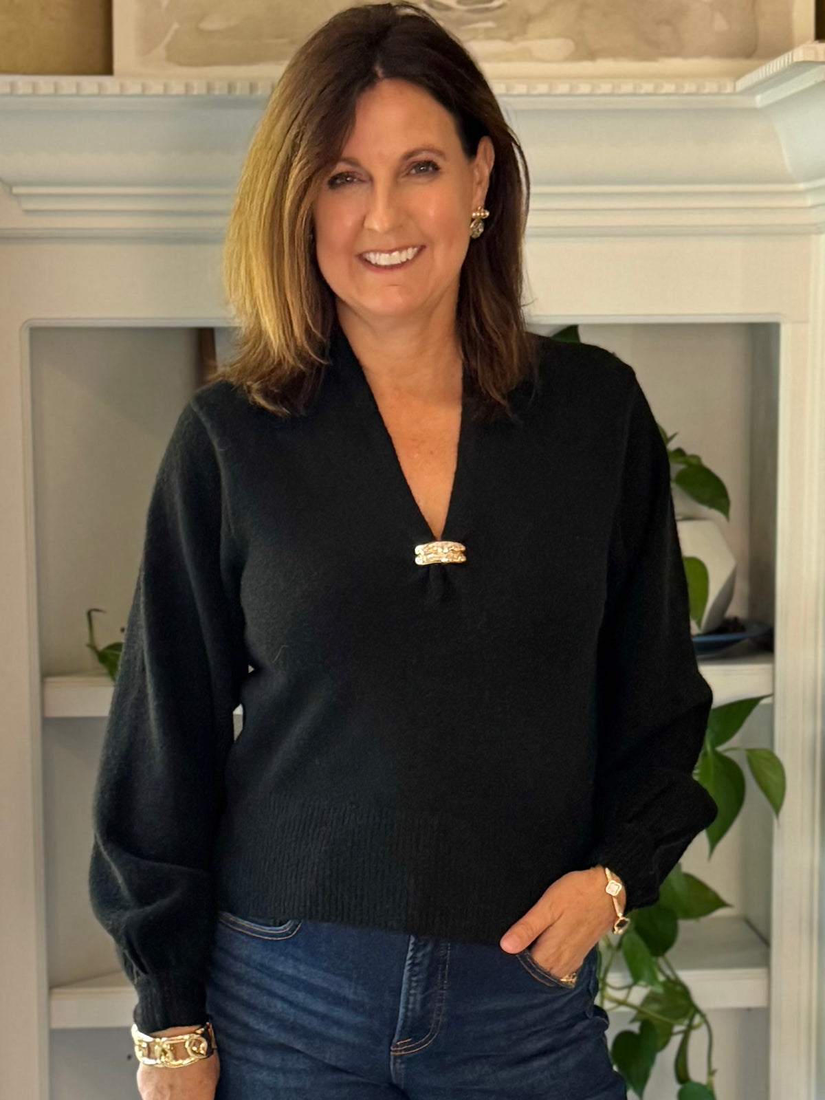 Simply Sophisticated Sweater – Black