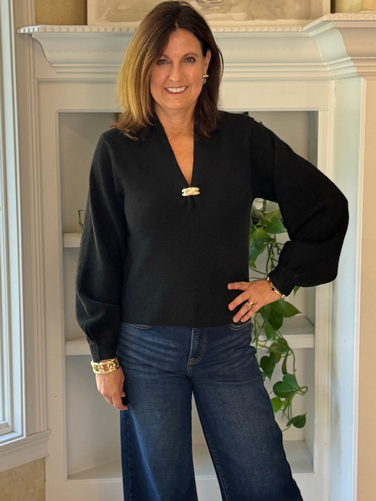 Simply Sophisticated Sweater – Black