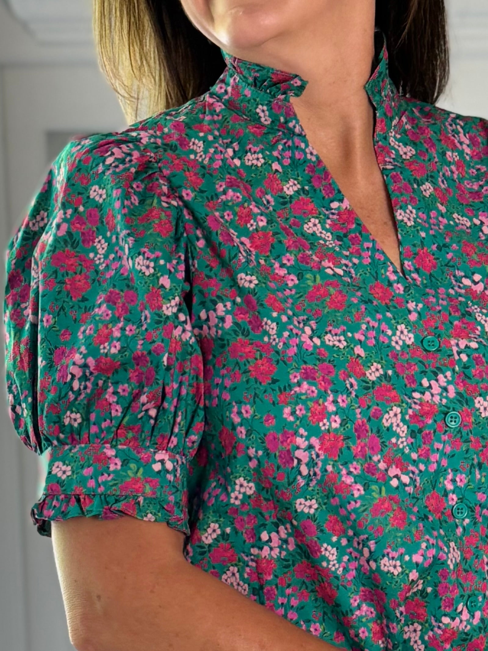 Garden Party Floral Top