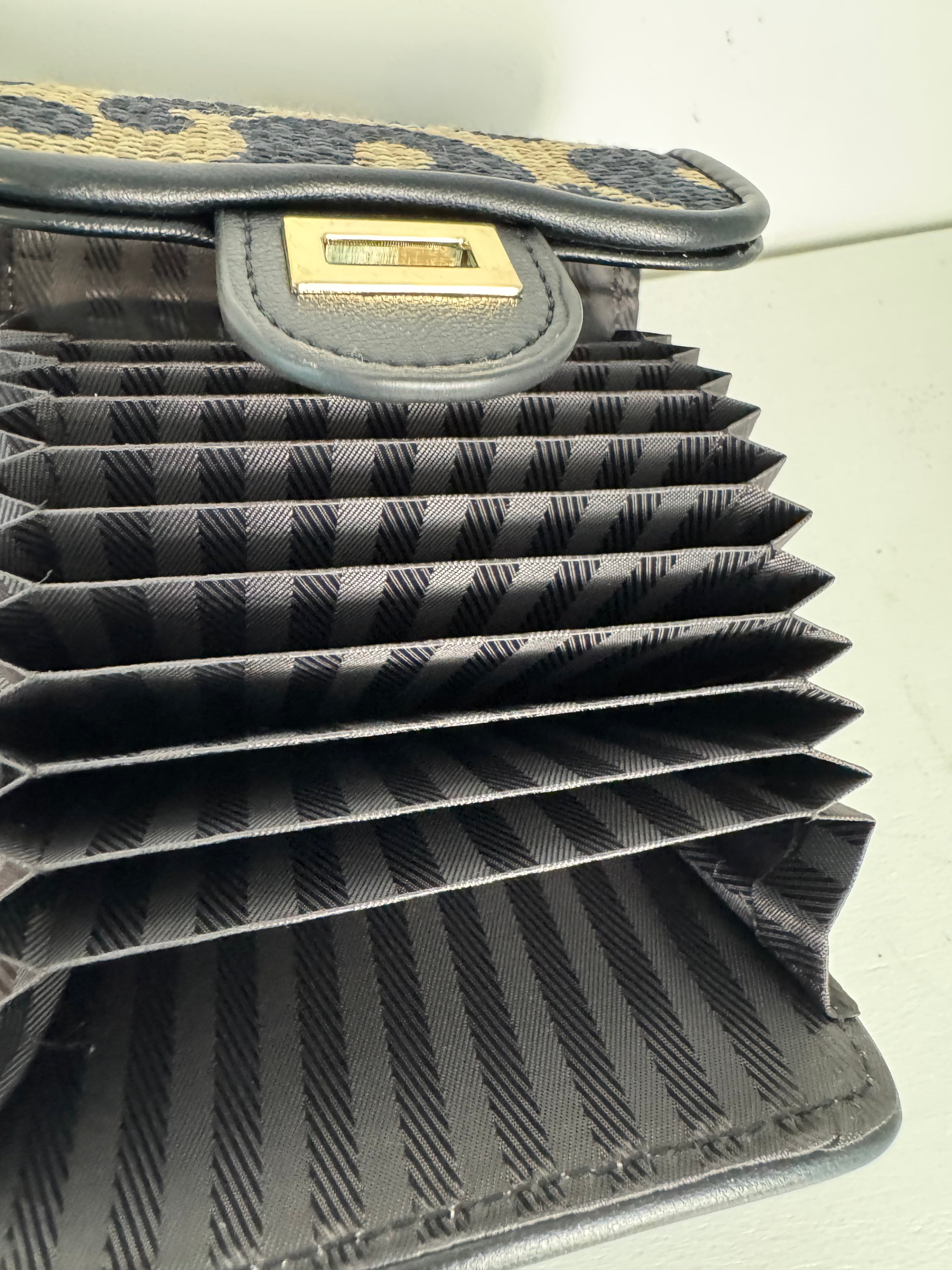 Quilted Card Holder - Leopard