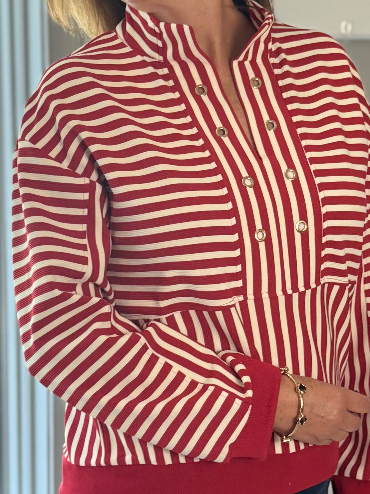 Seeing Stripes Knit Top