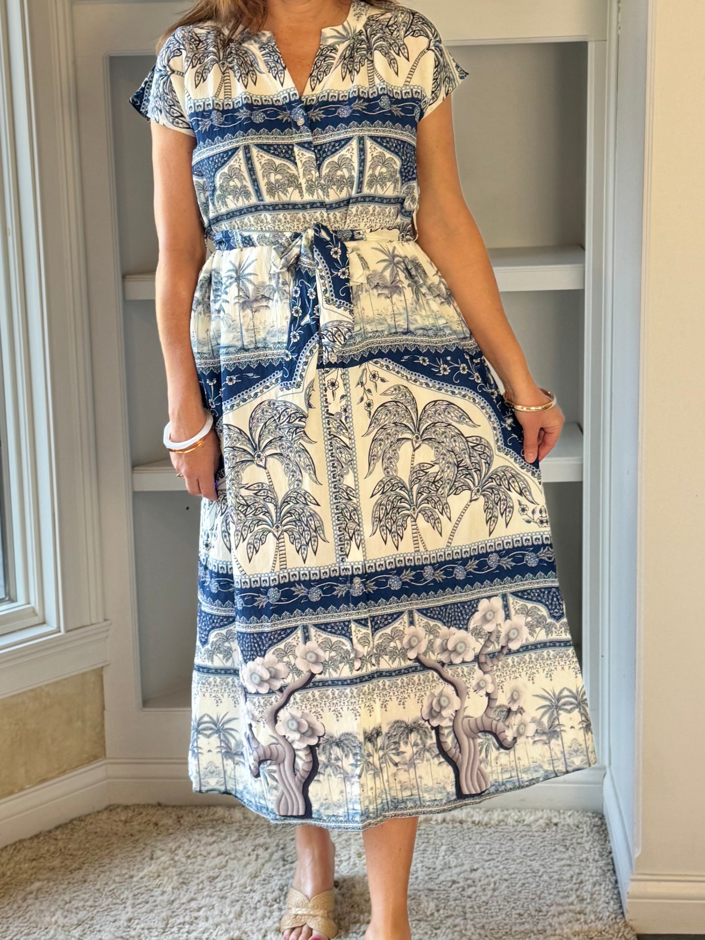 Palm Breeze Dress