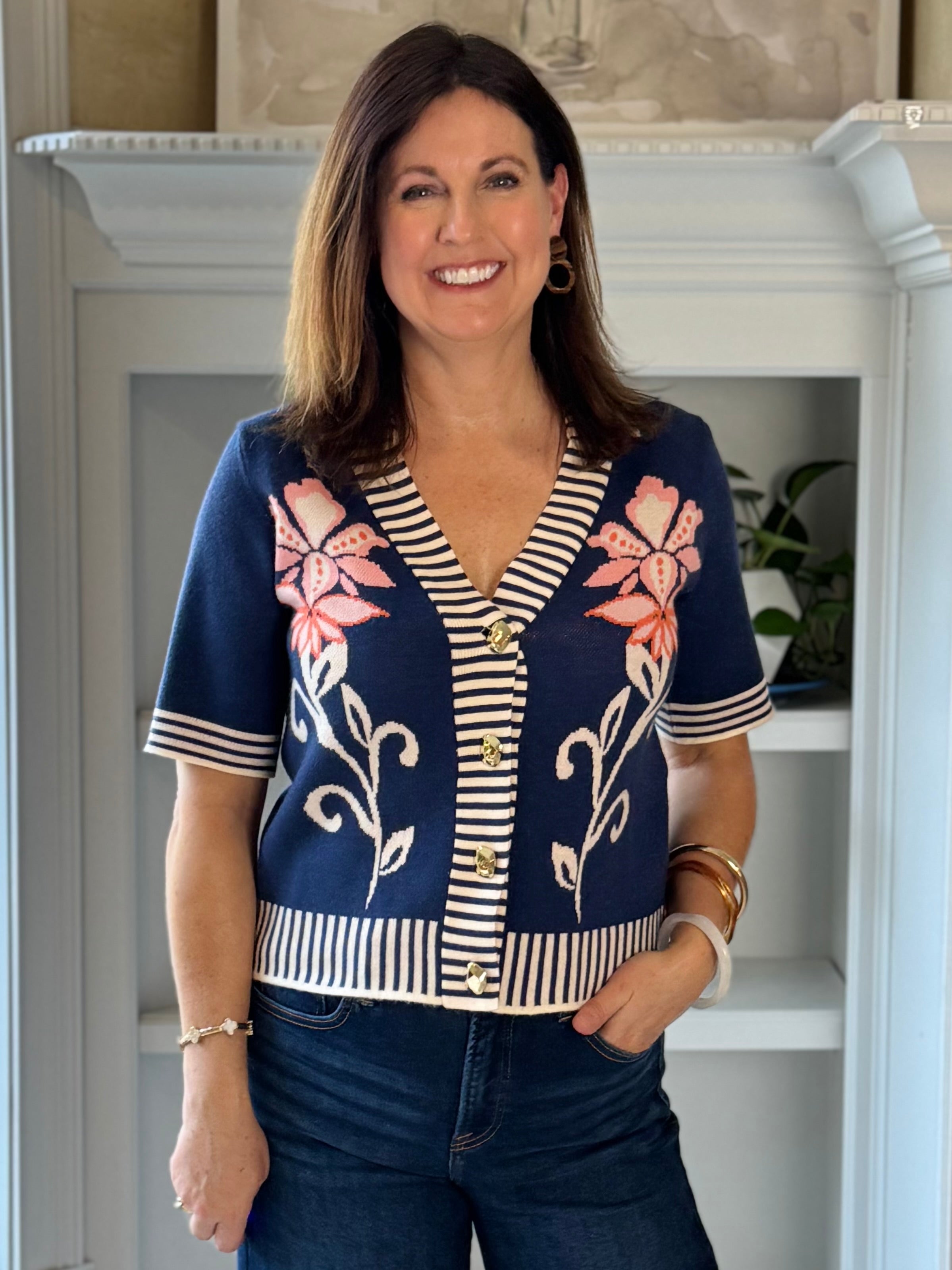 THML Pattern Play Knit Top