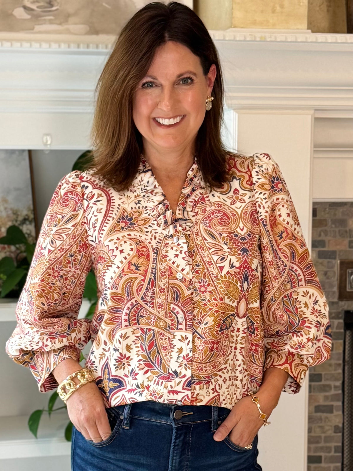 A Beautiful Blend Blouse