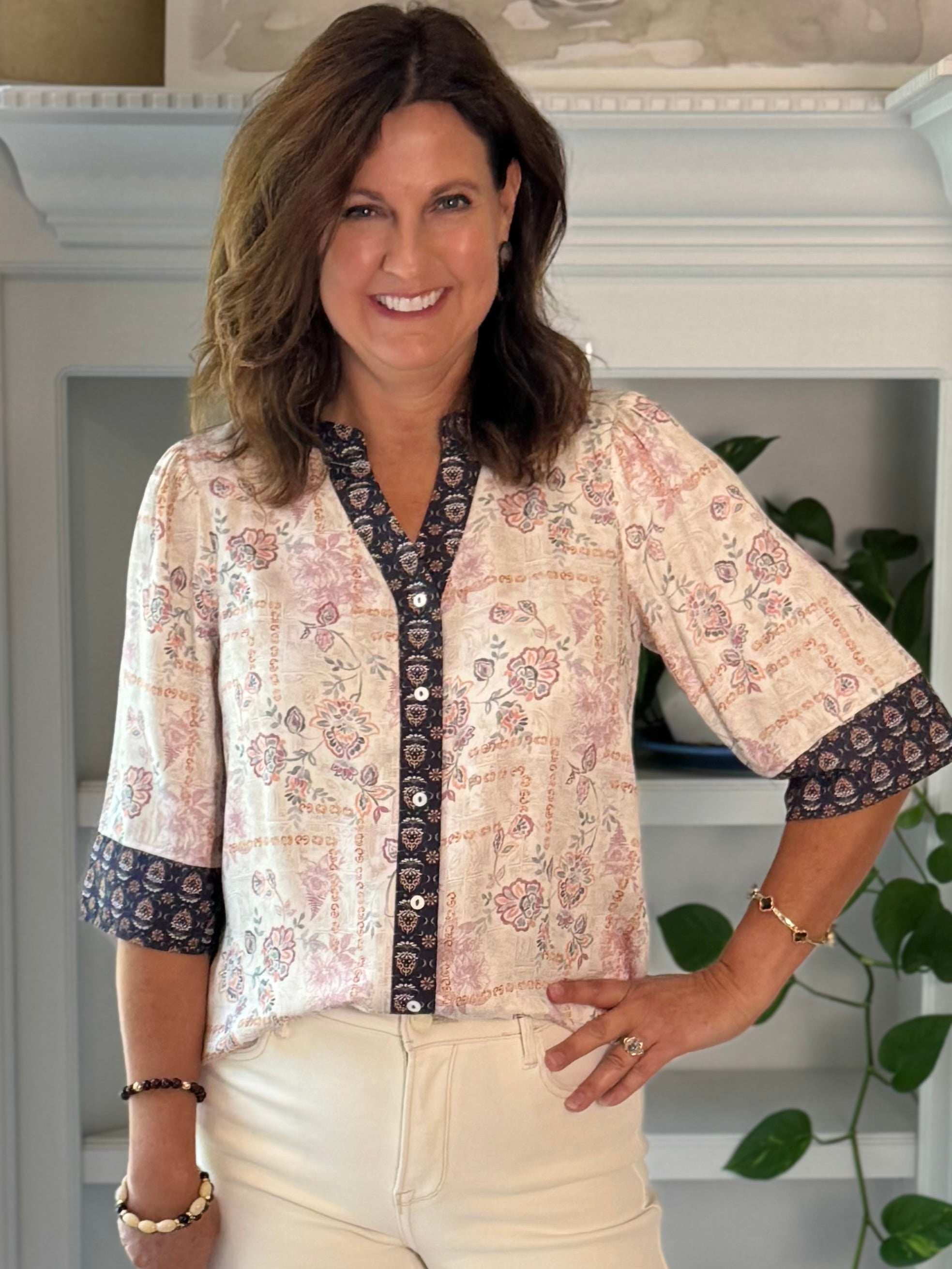Vintage Charm Blouse