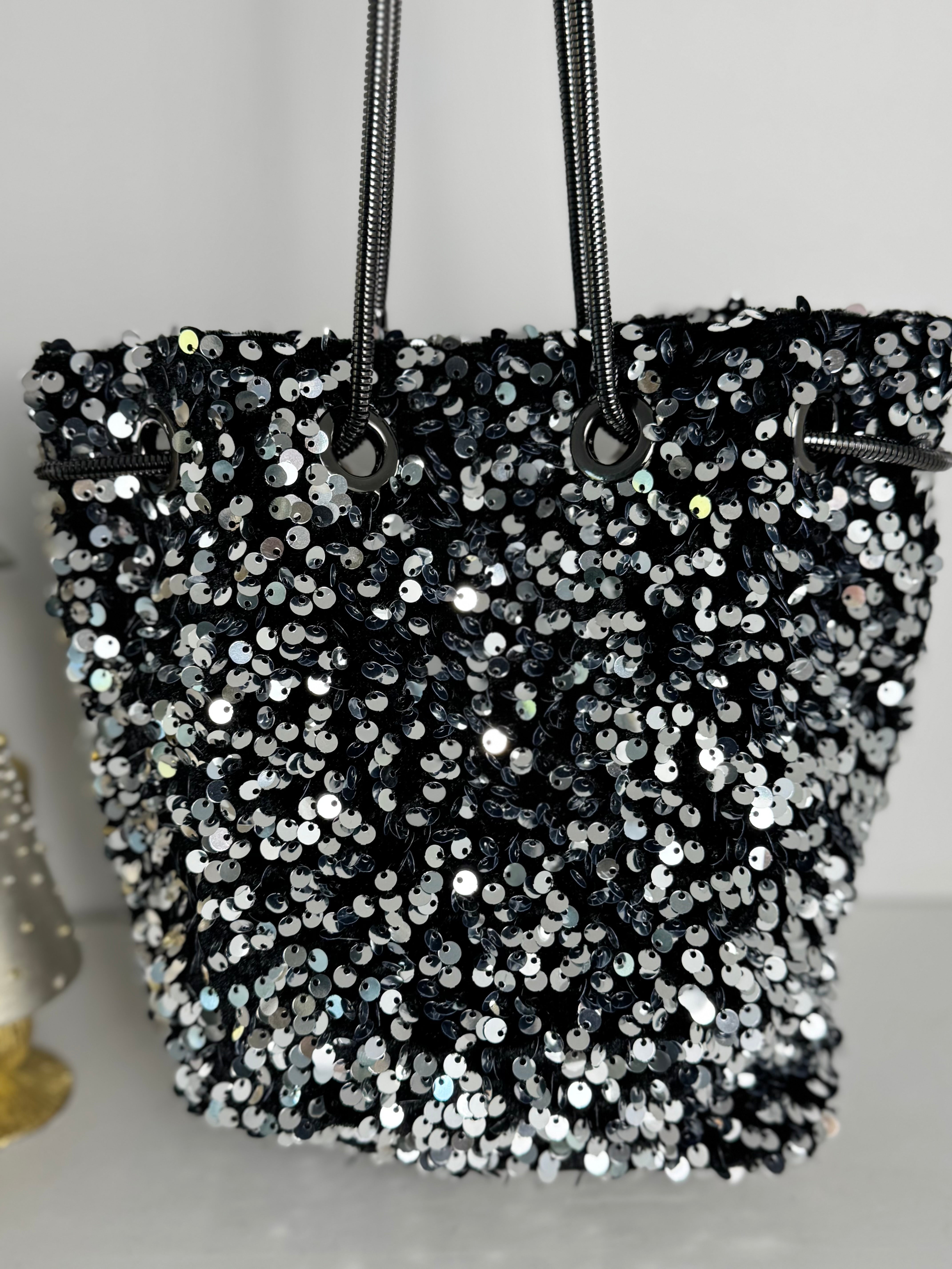 Sequin Evening Bag