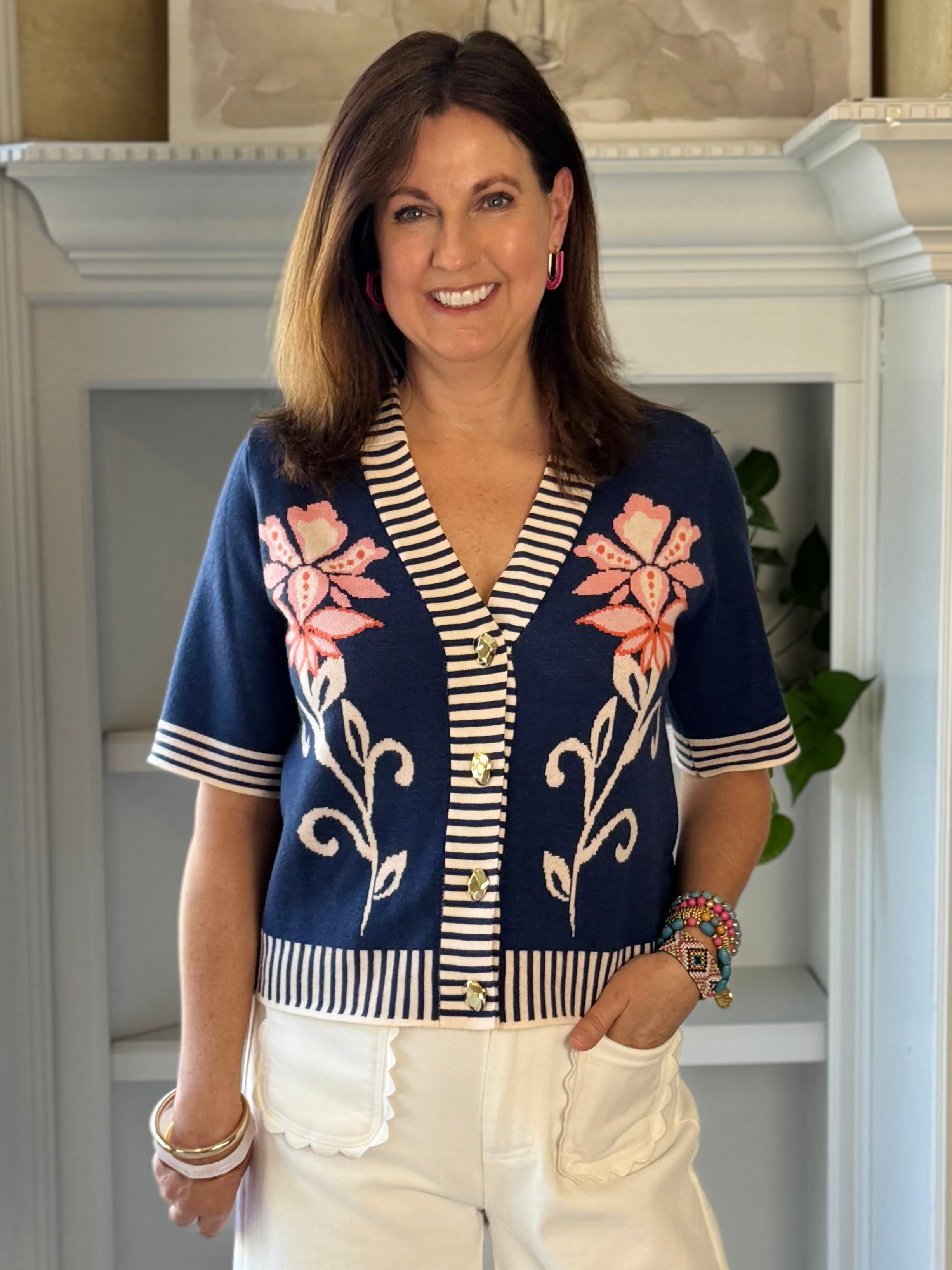 THML Pattern Play Knit Top