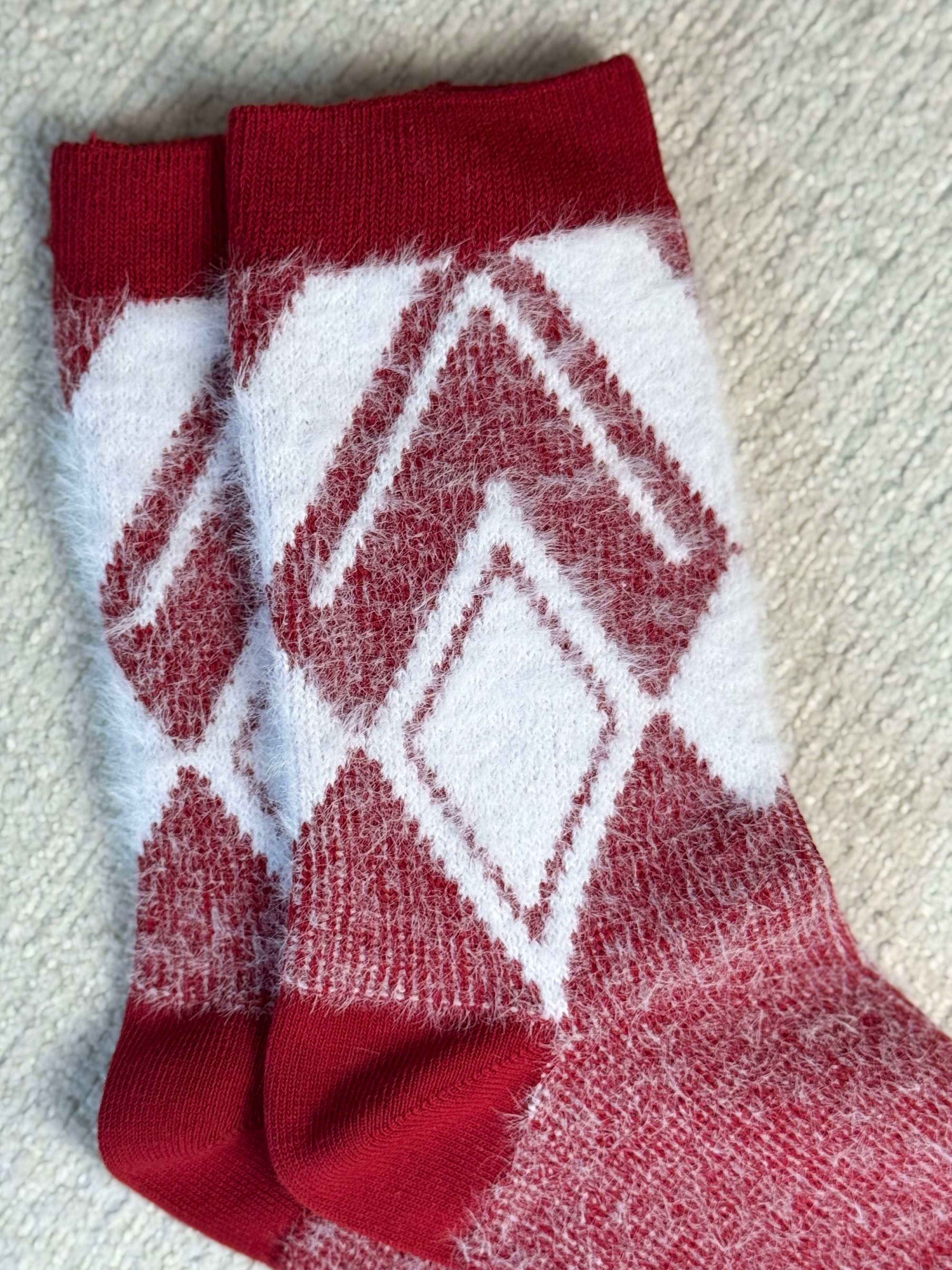 Cozy Socks - Red