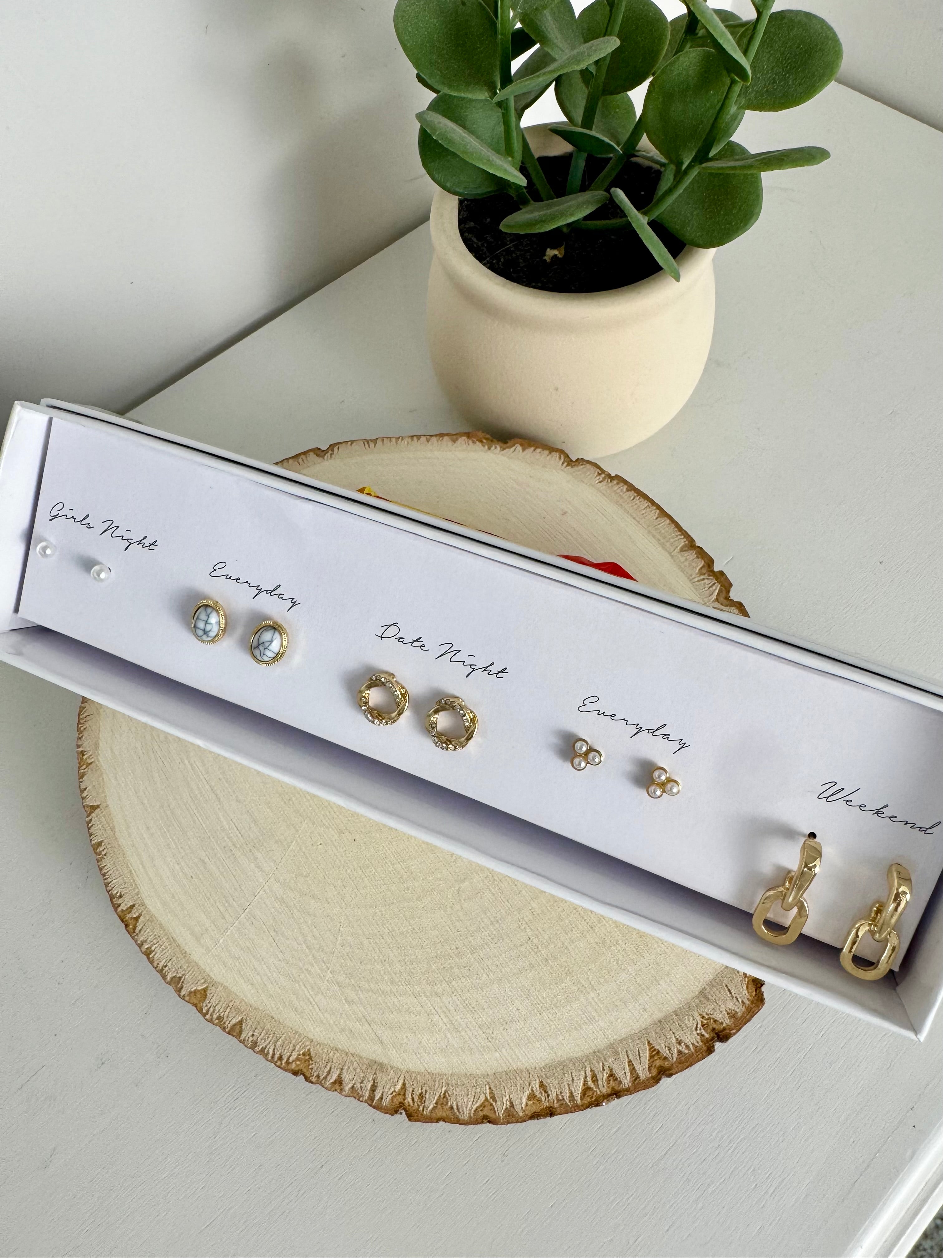 Simply Chic Earring Set