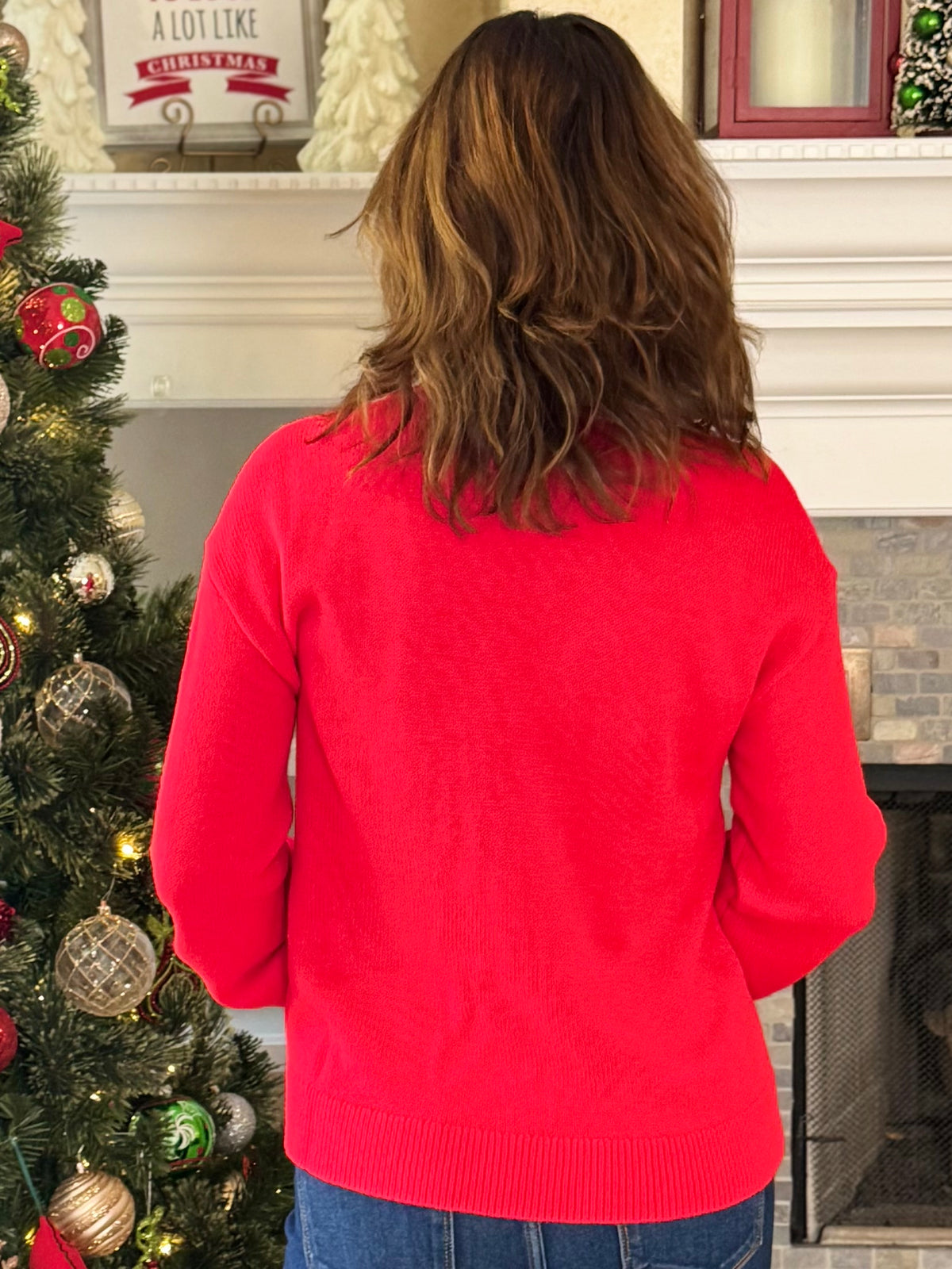 Ho Ho Holiday Sequin Sweater