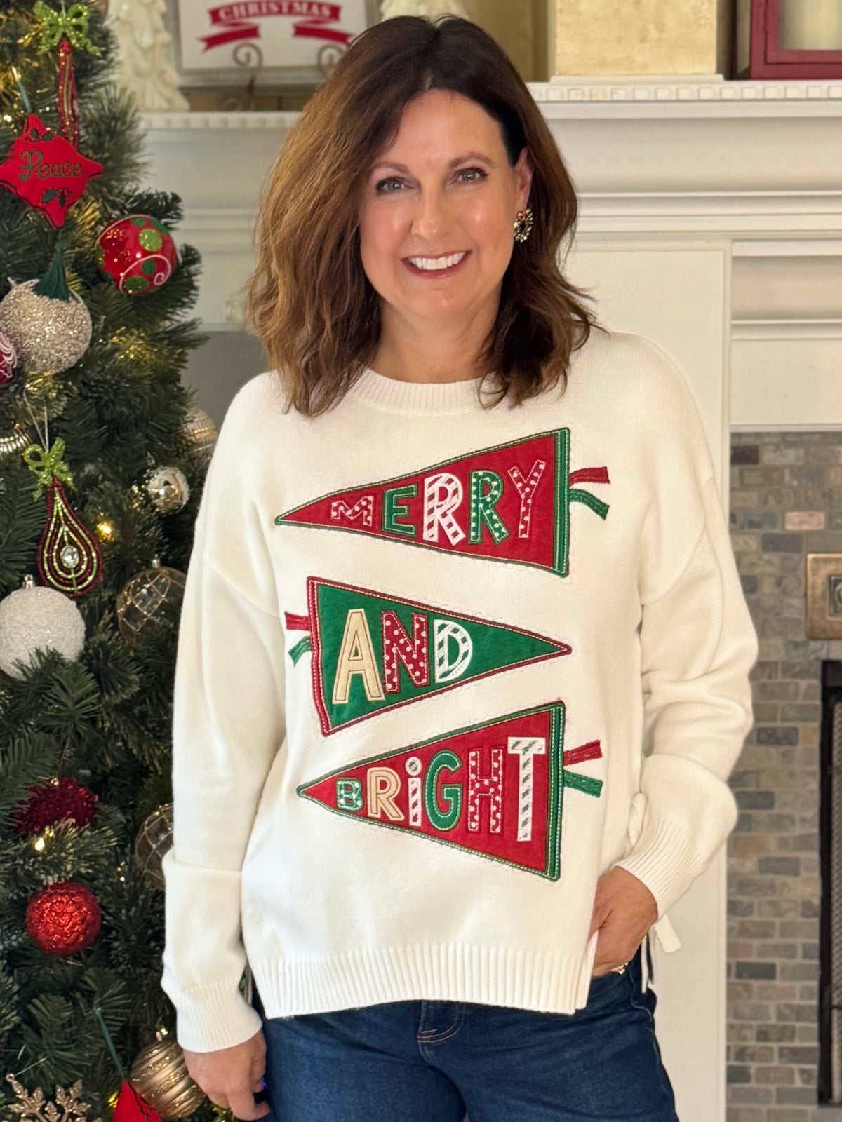 Merry & Bright Spirit Sweater