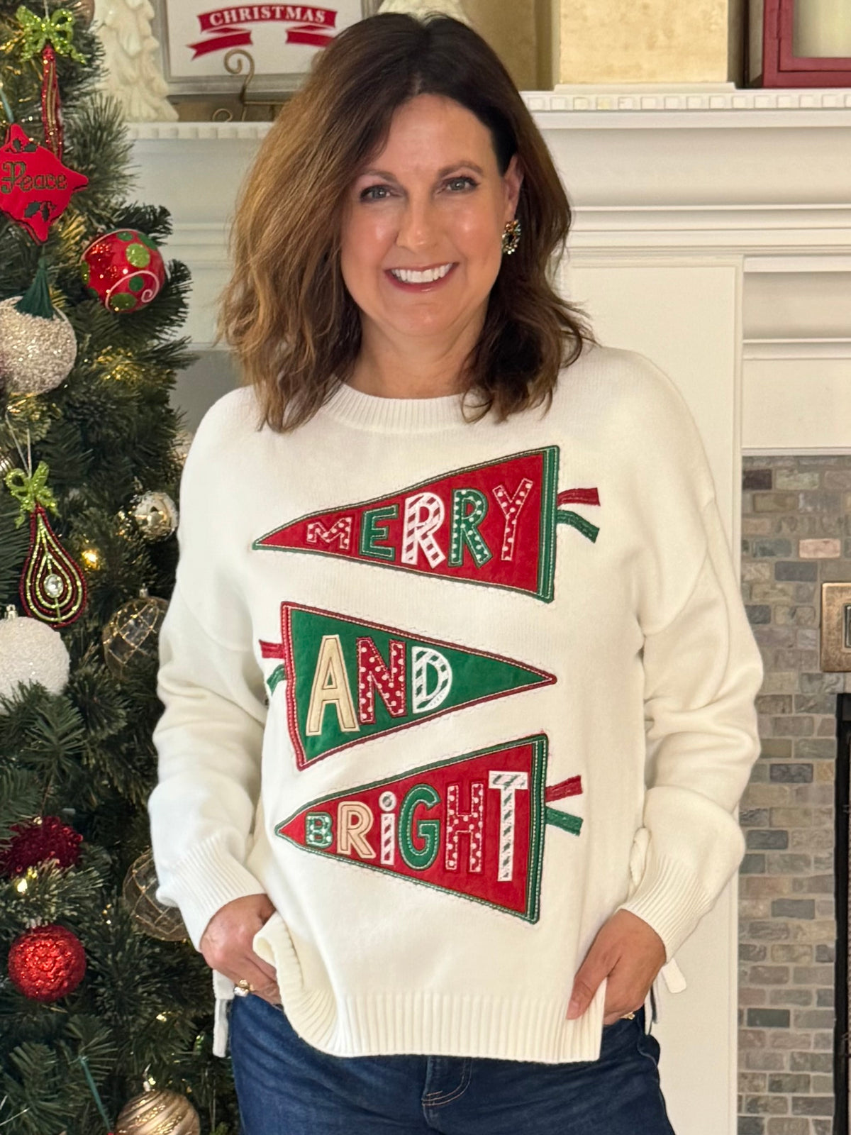 Merry & Bright Spirit Sweater