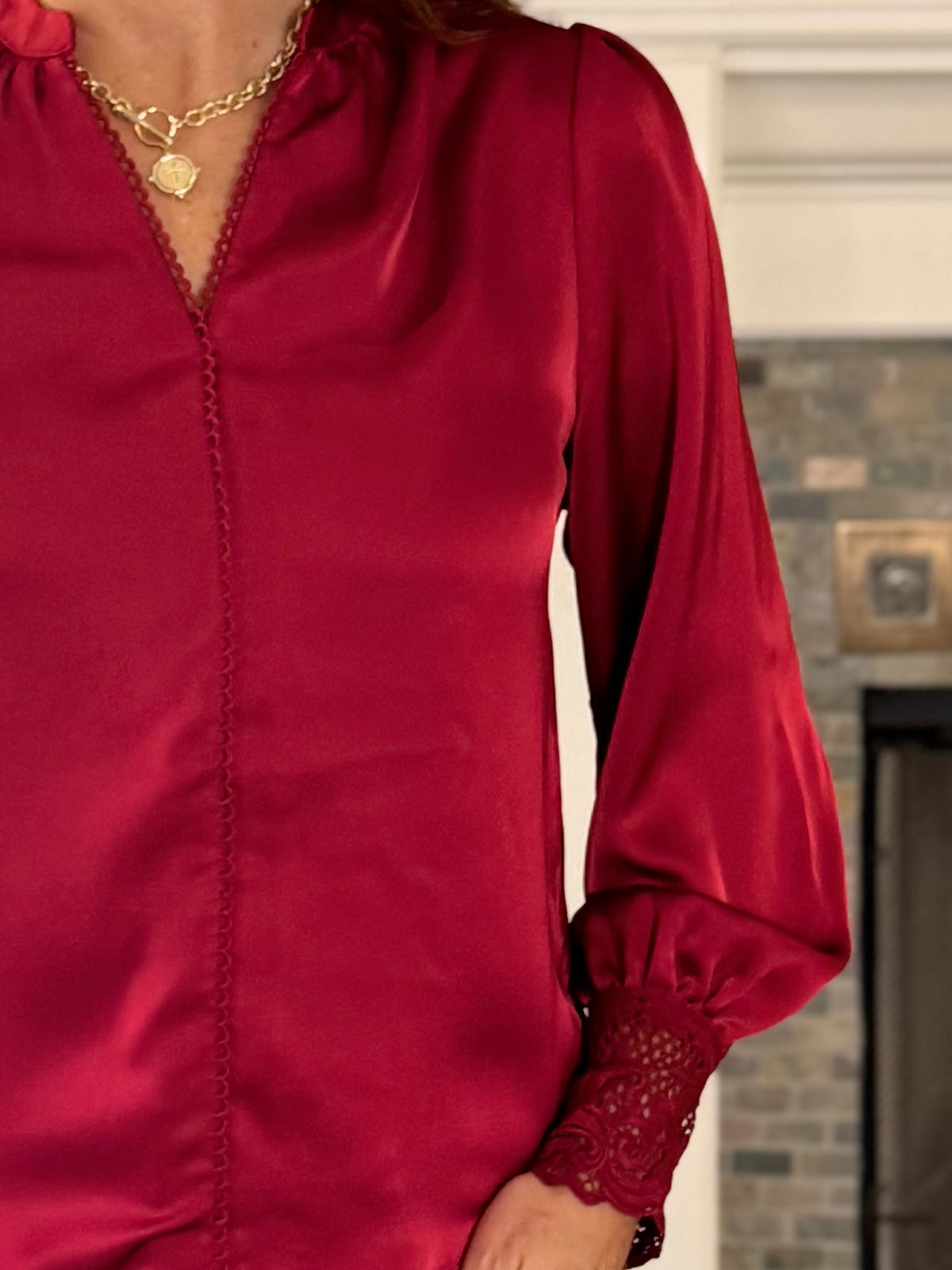 Current Air Graceful Details Blouse
